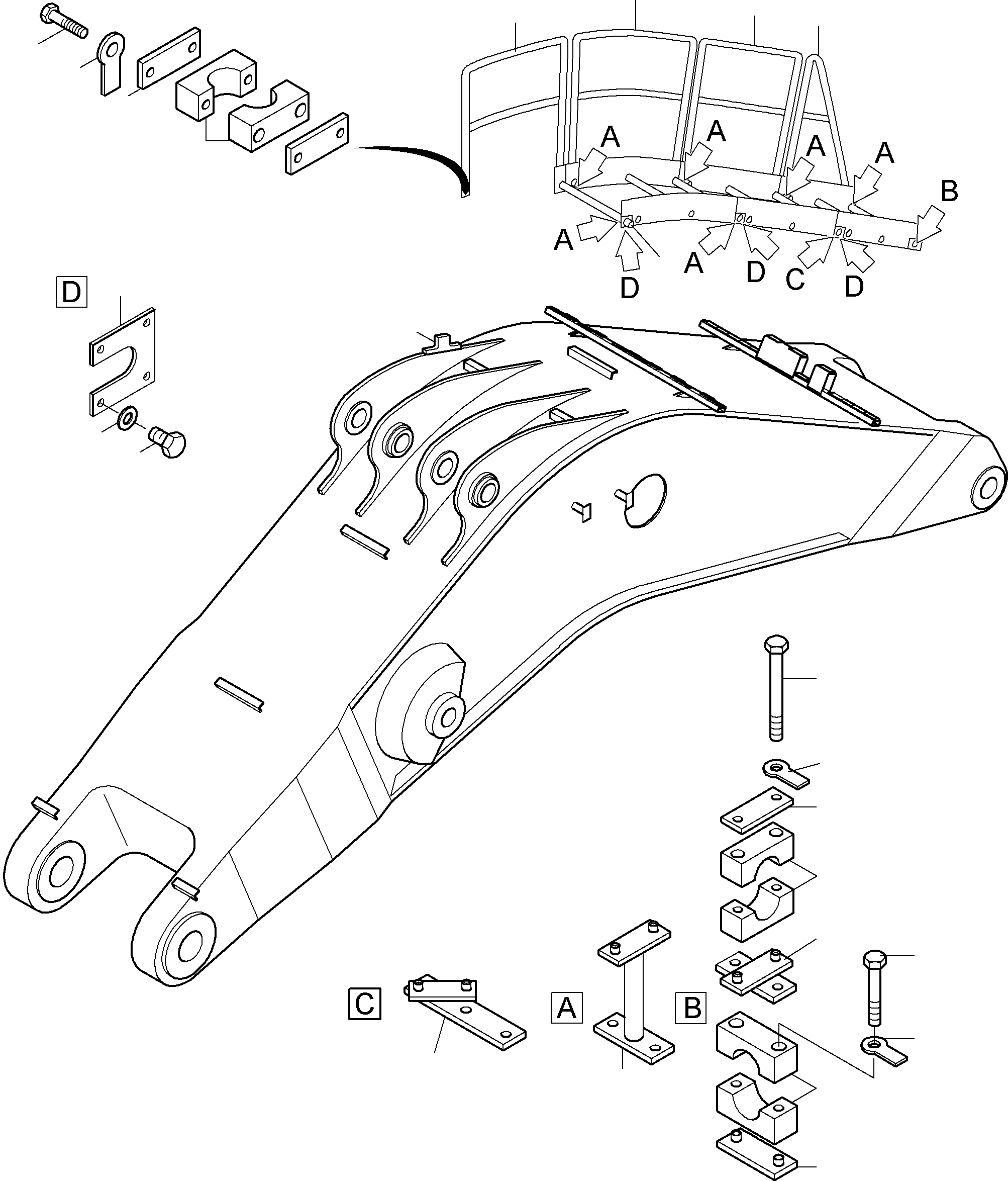 Фиксатор 938 038 40 KOMATSU