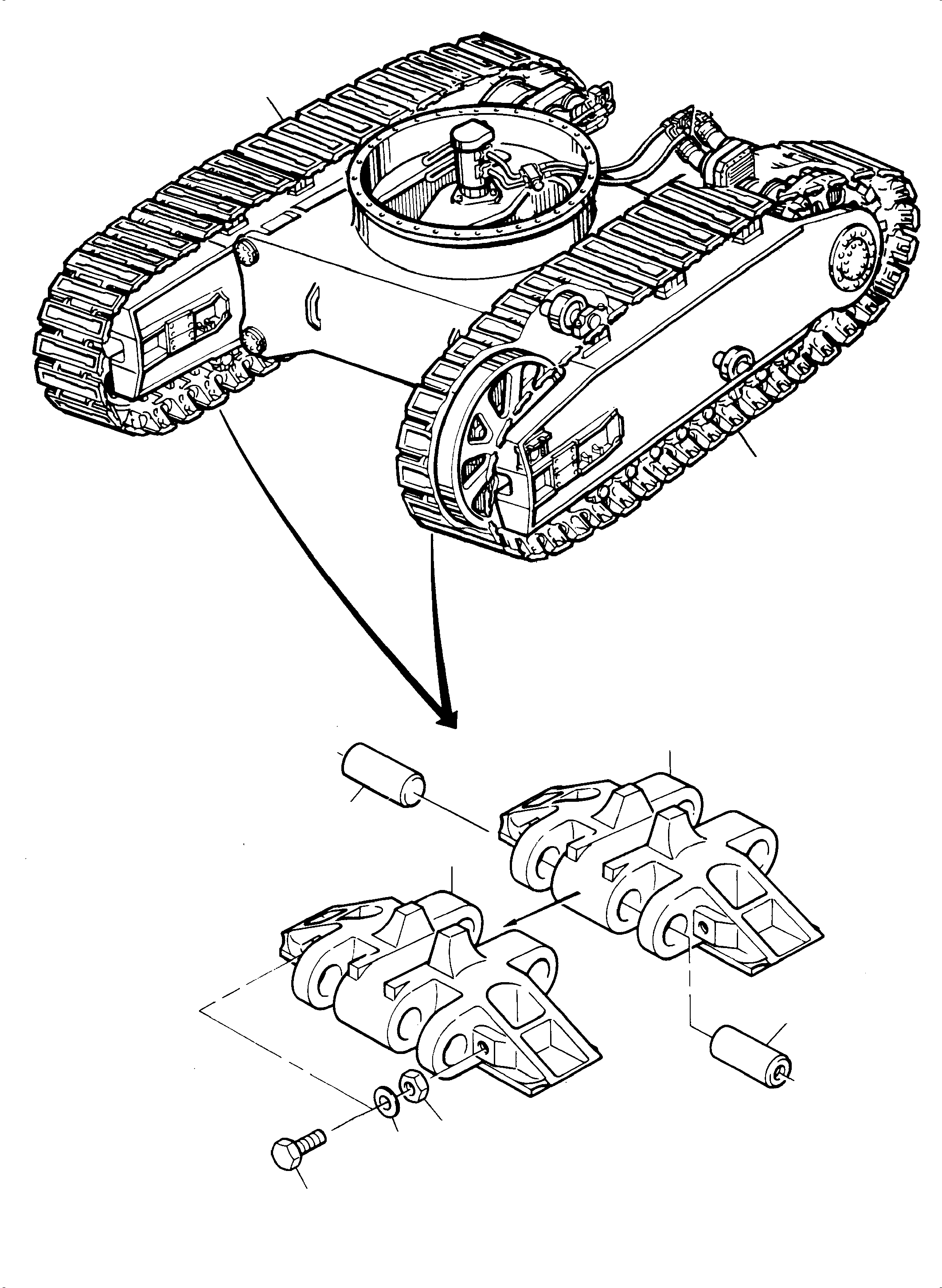 Палец 448 957 20 KOMATSU