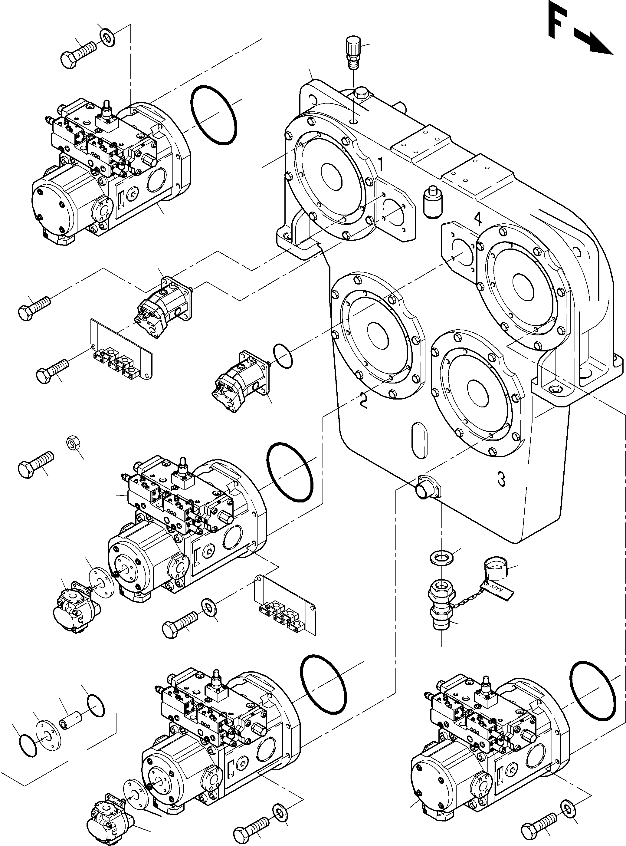 Болт 307 848 99 KOMATSU