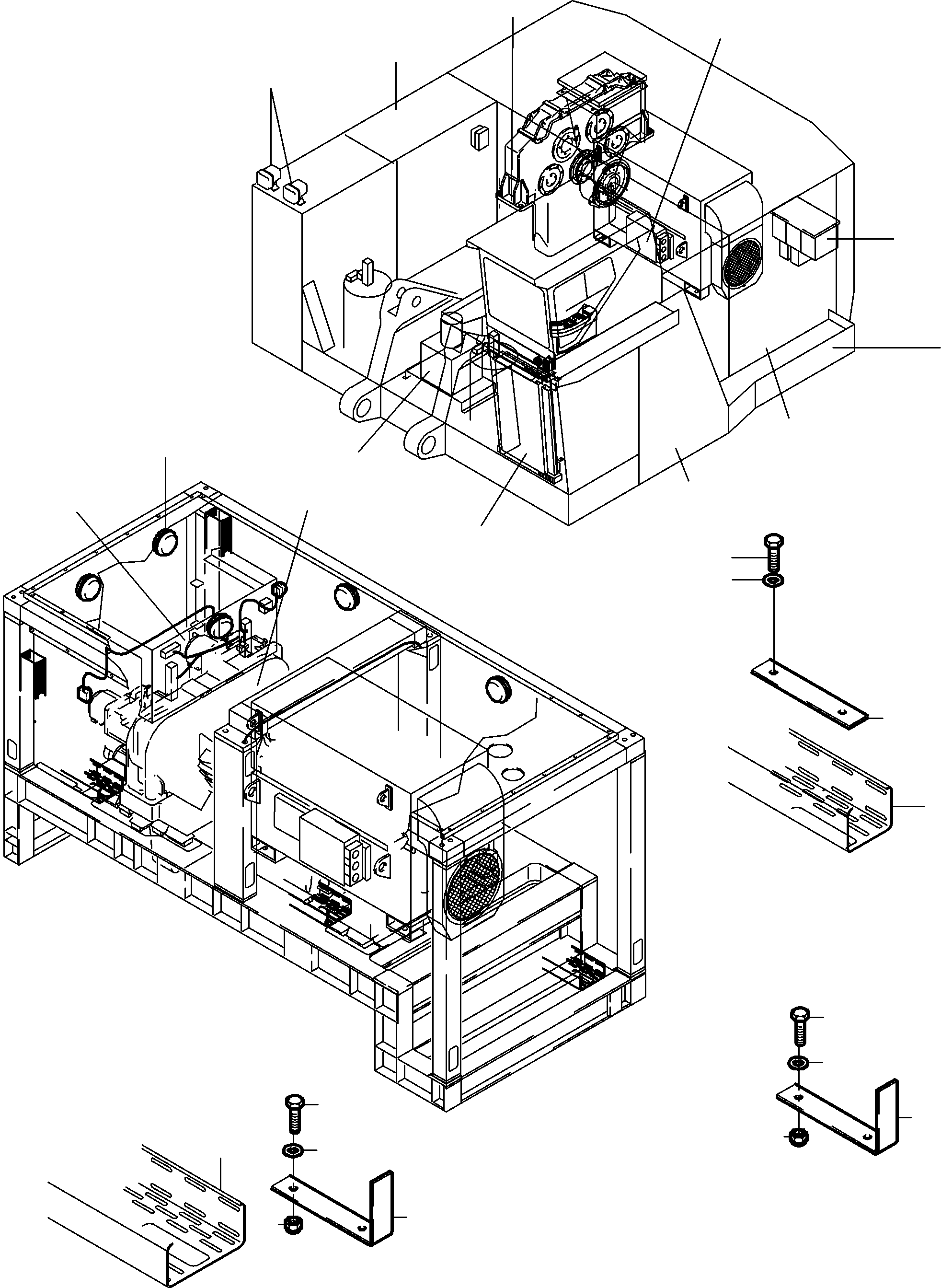 Cable channel 110/150 906 802 40 KOMATSU