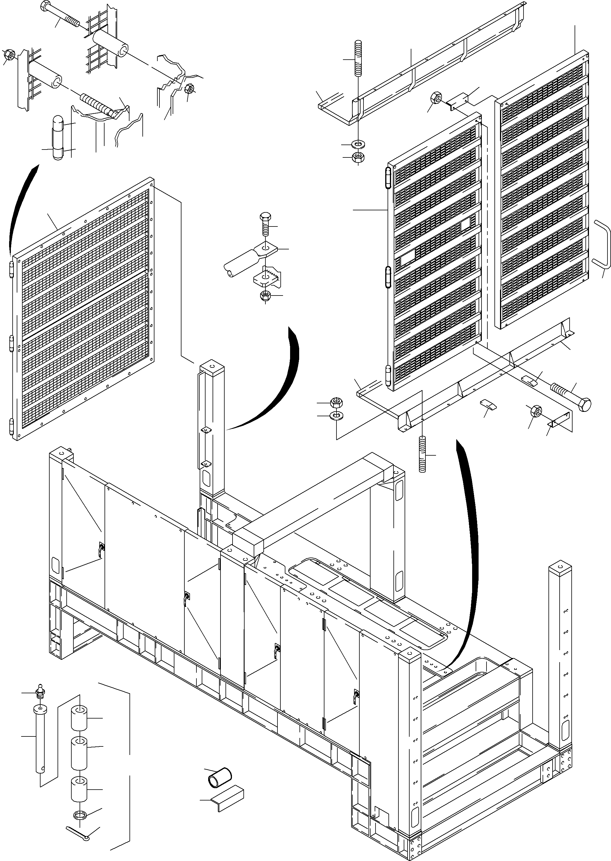 Deflector 930 938 40 KOMATSU