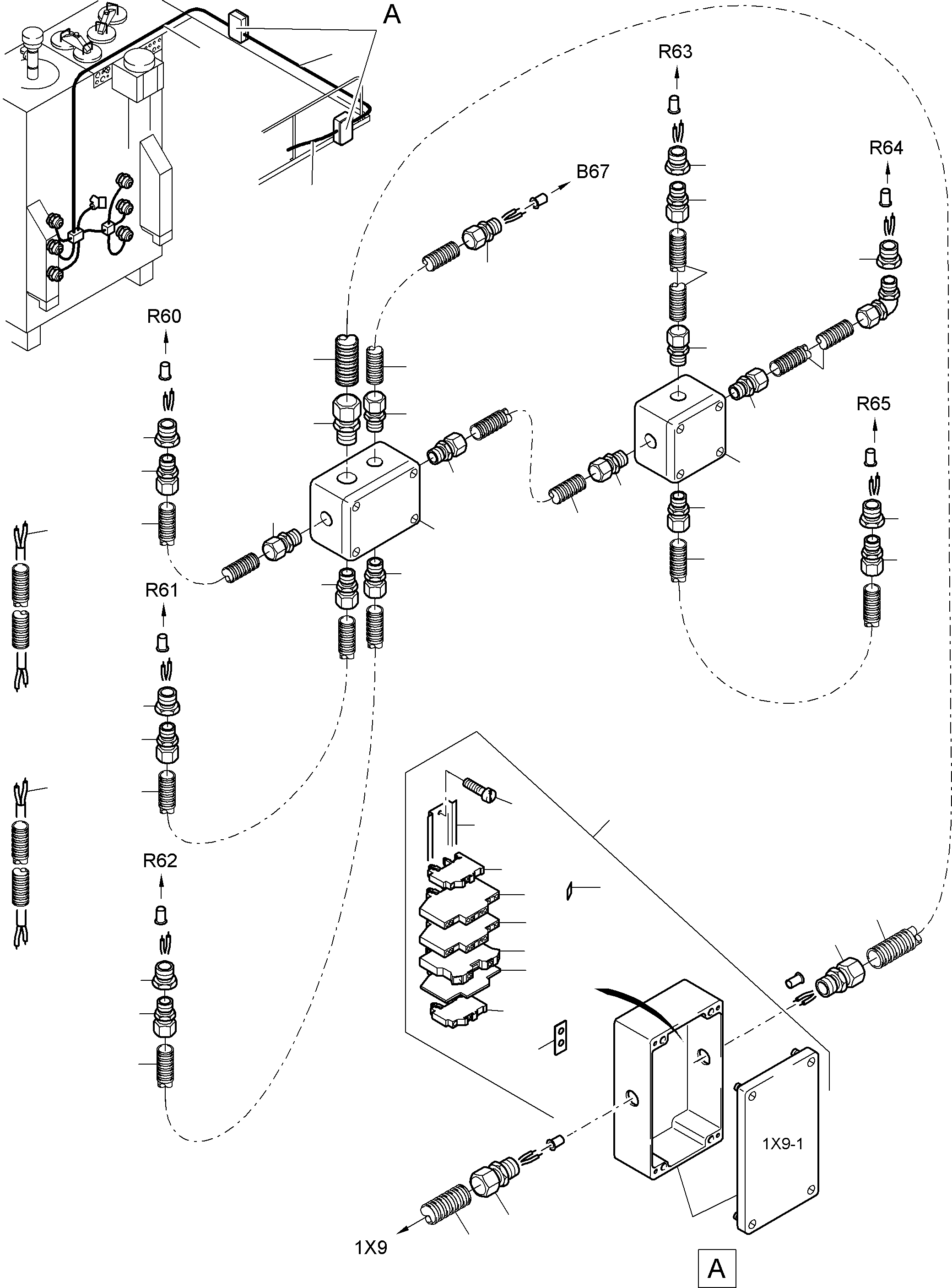 Cable Bulk ware, state length required 655 756 40 KOMATSU