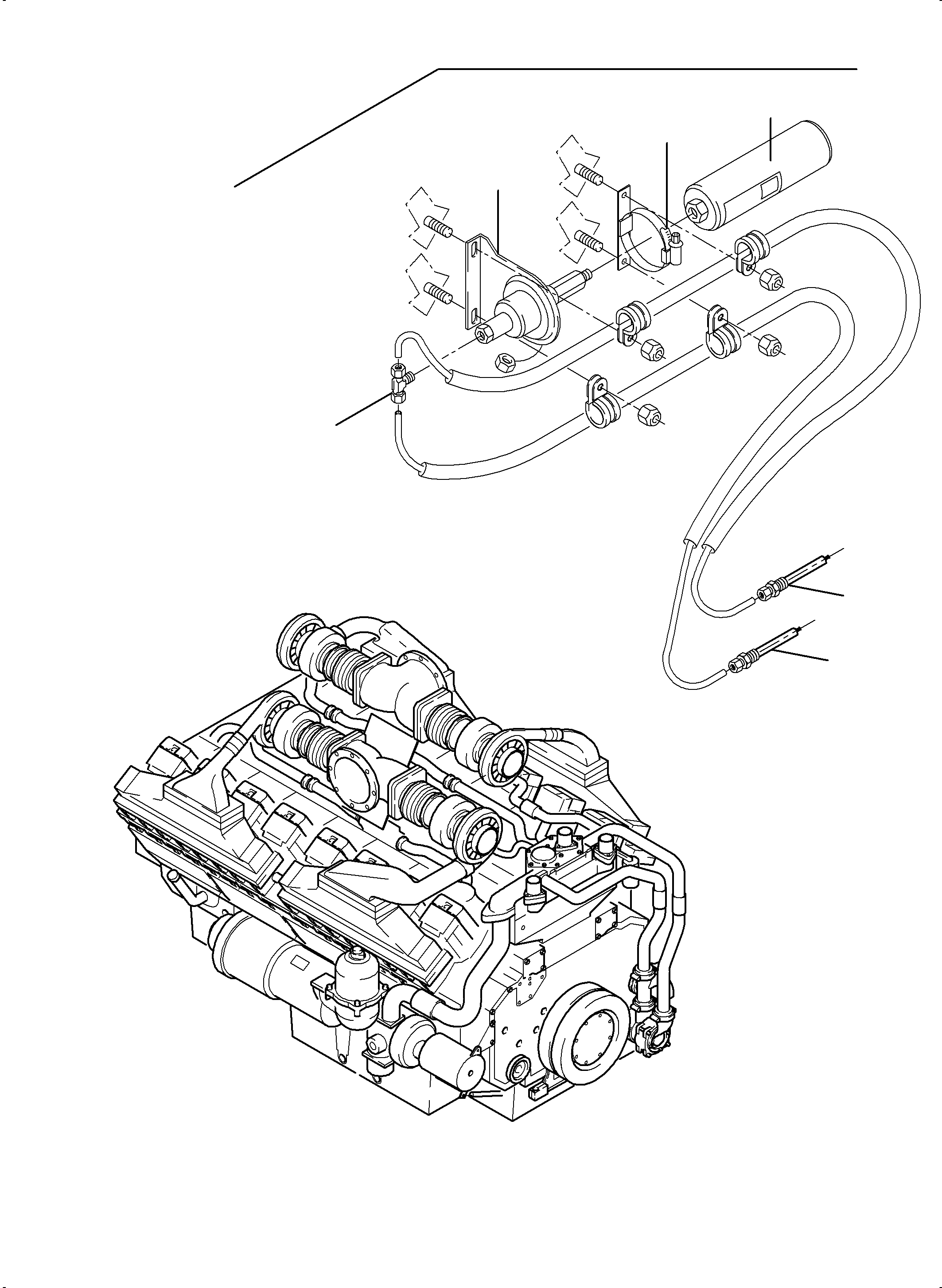 Replacement cartridge 797 429 73 KOMATSU
