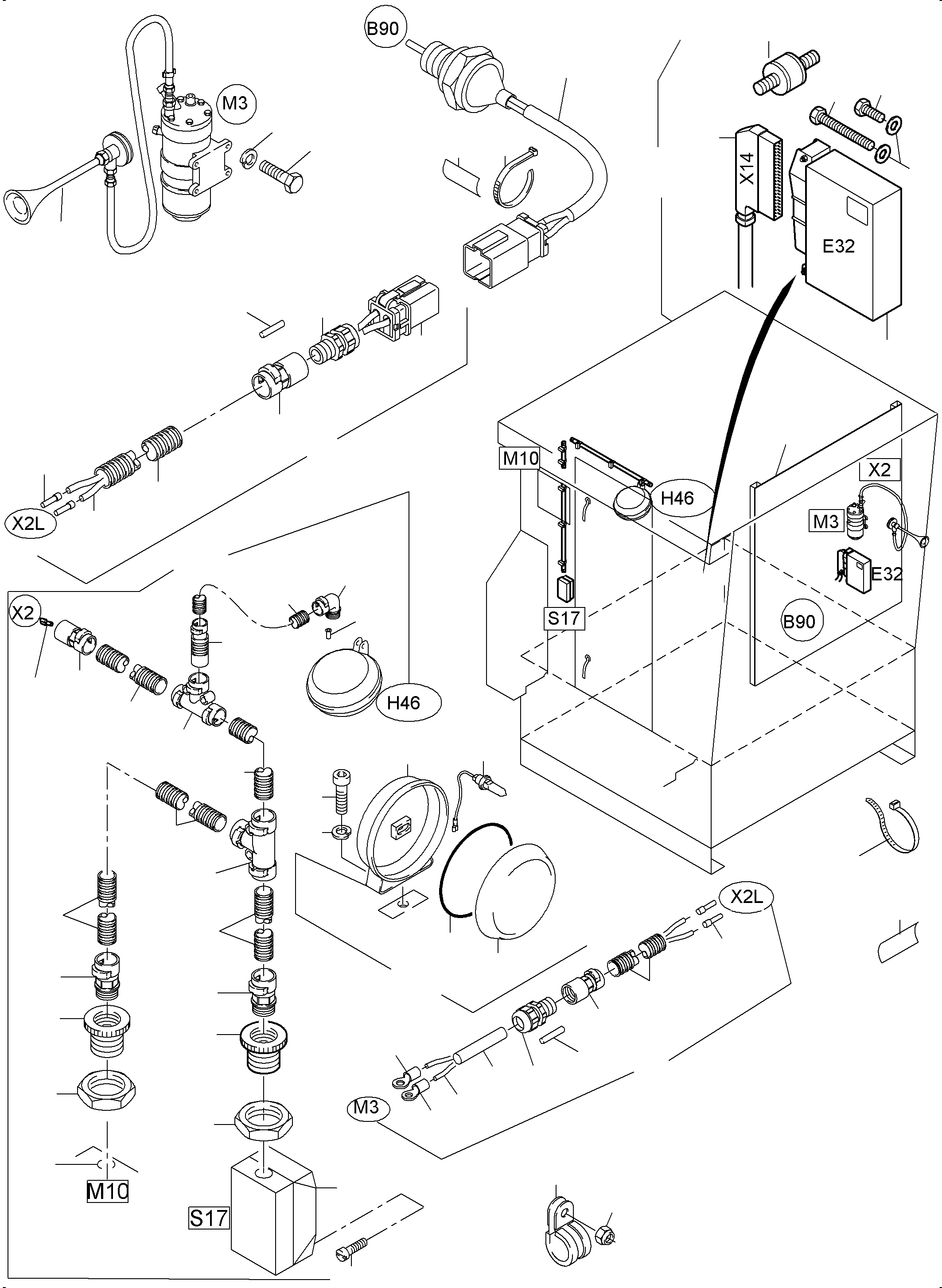 Temperature sensor 941 398 40 KOMATSU