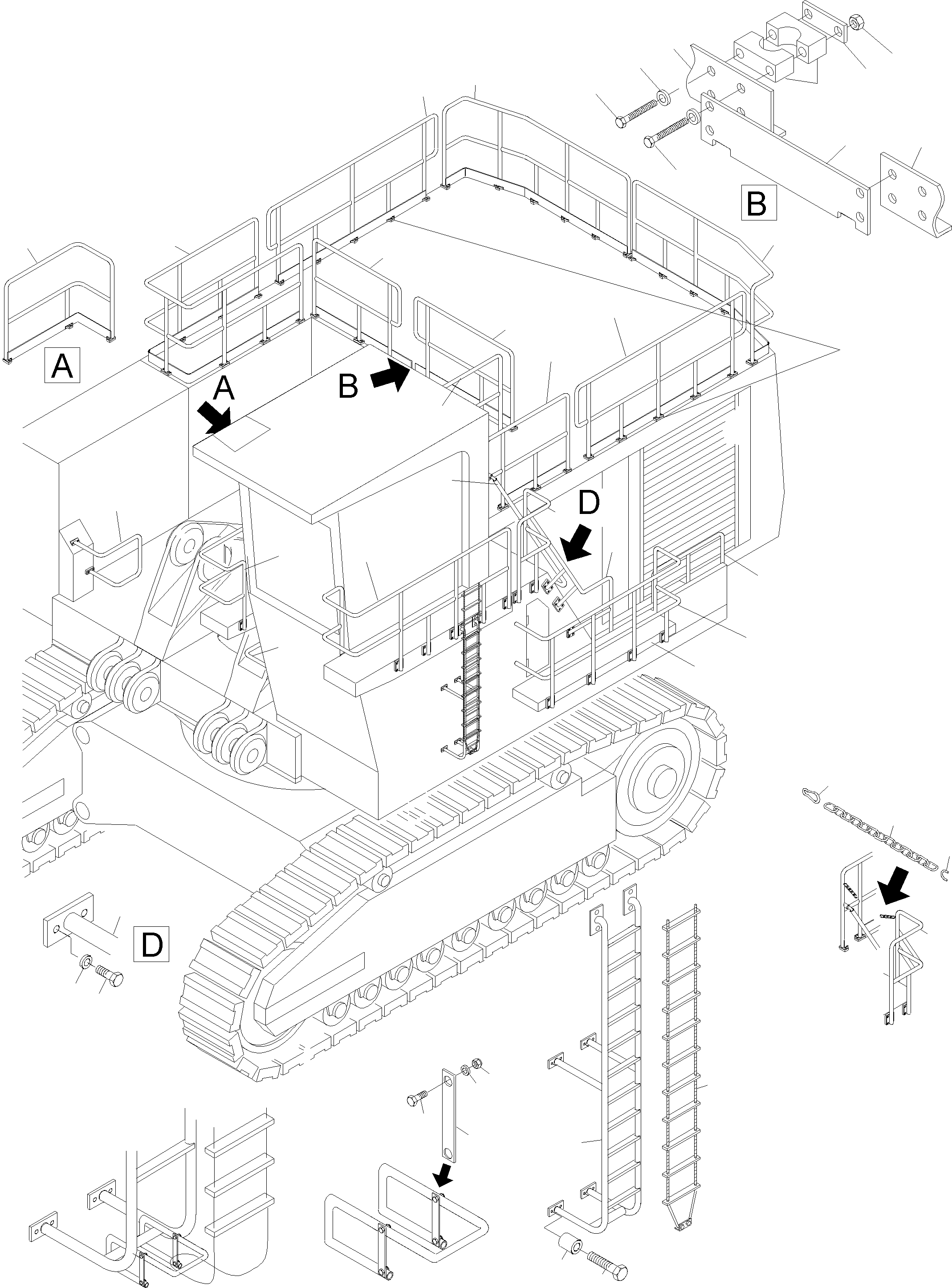 Уголок 948 036 40 KOMATSU