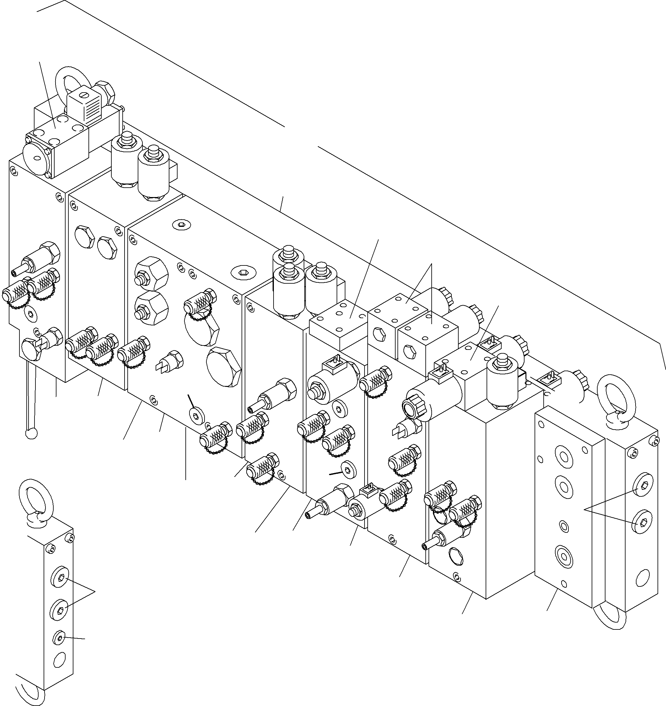 Cartridge block 926 554 40 KOMATSU