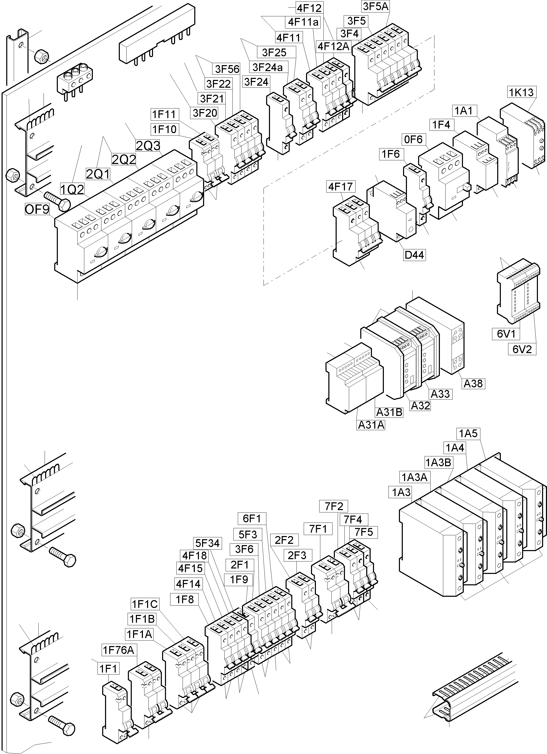 Servo contactor 764 600 73 KOMATSU