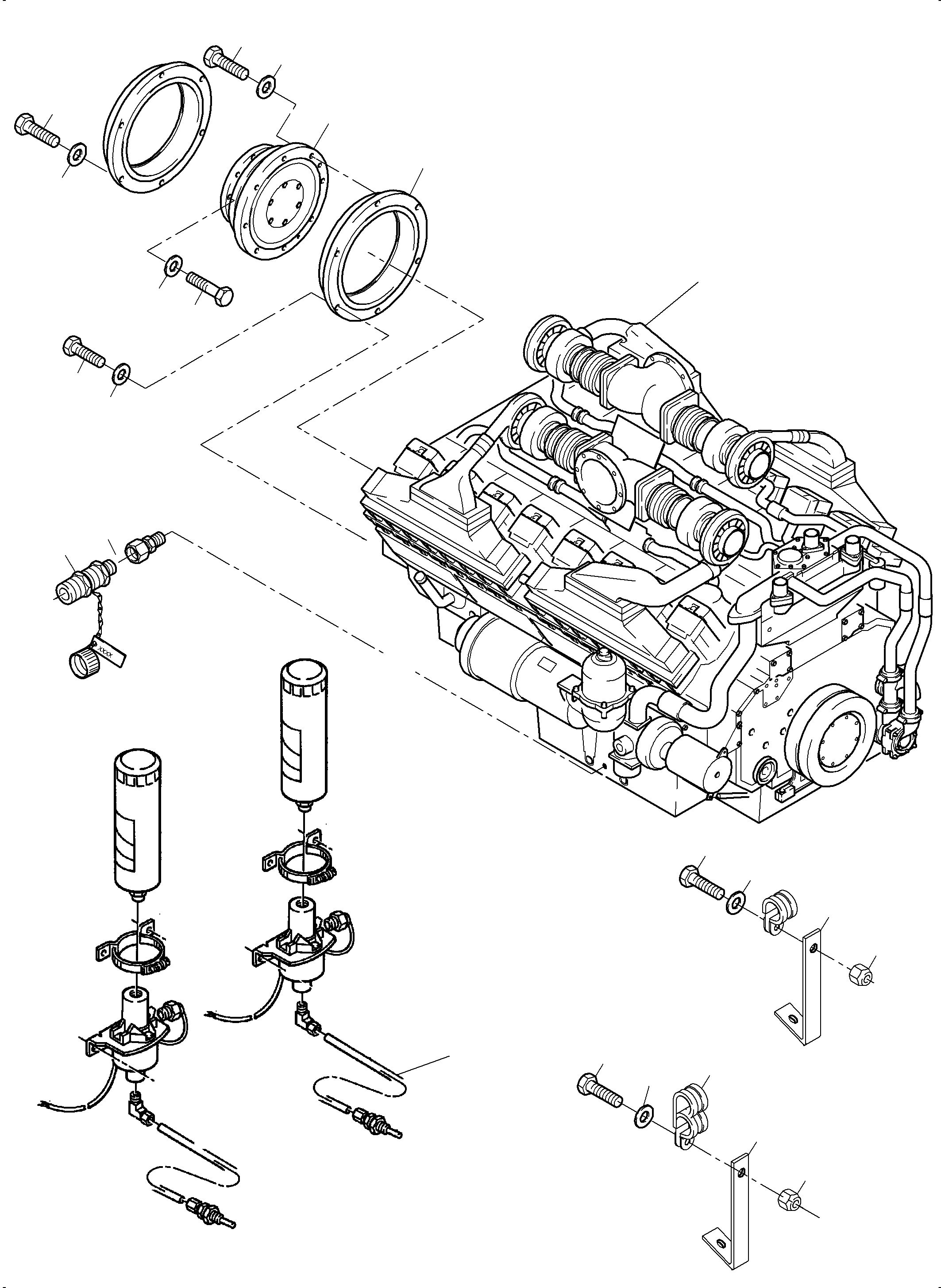 Bolt (Low temperature) 518 562 98 KOMATSU