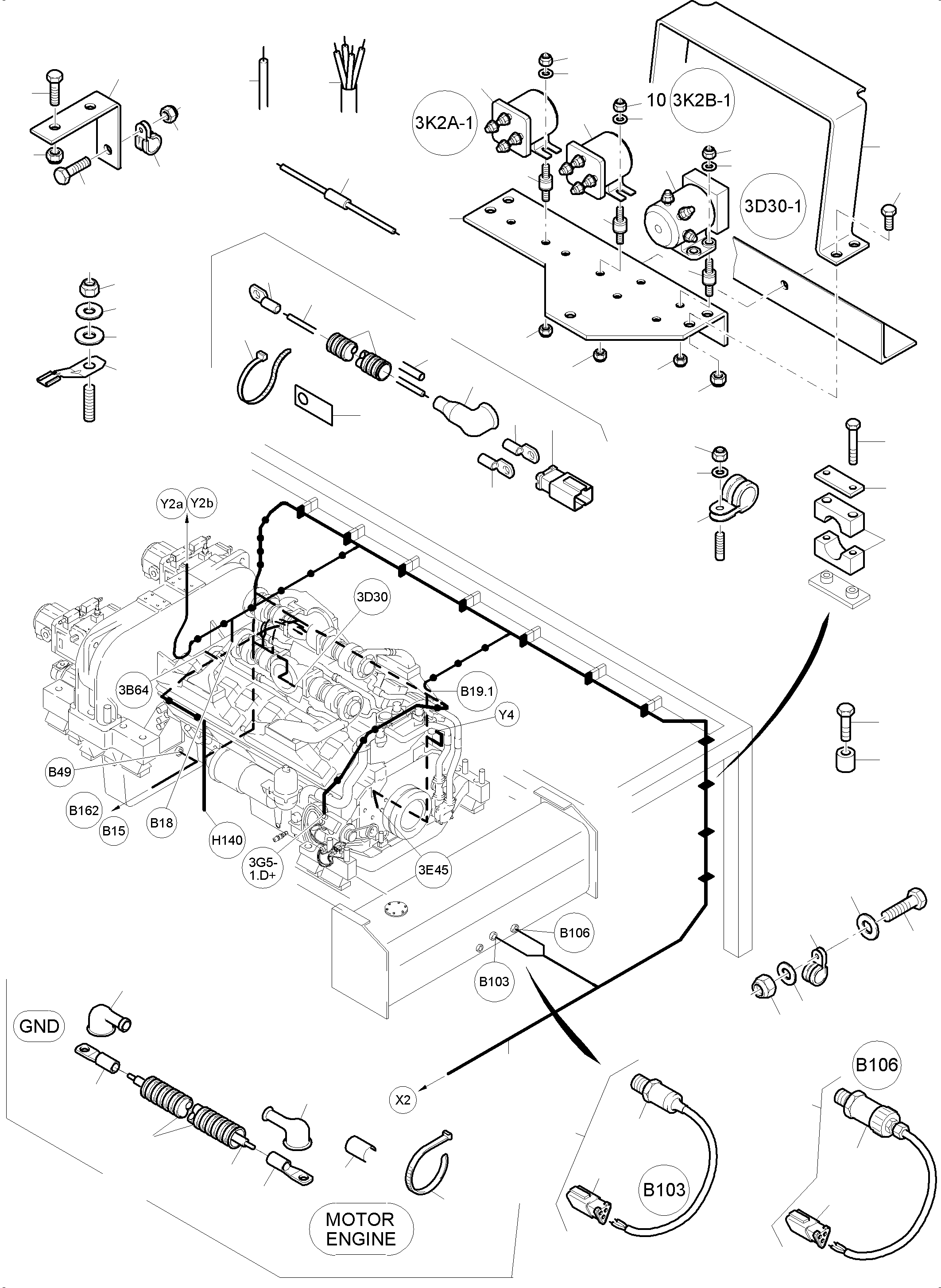 Пробка 0819192206 KOMATSU