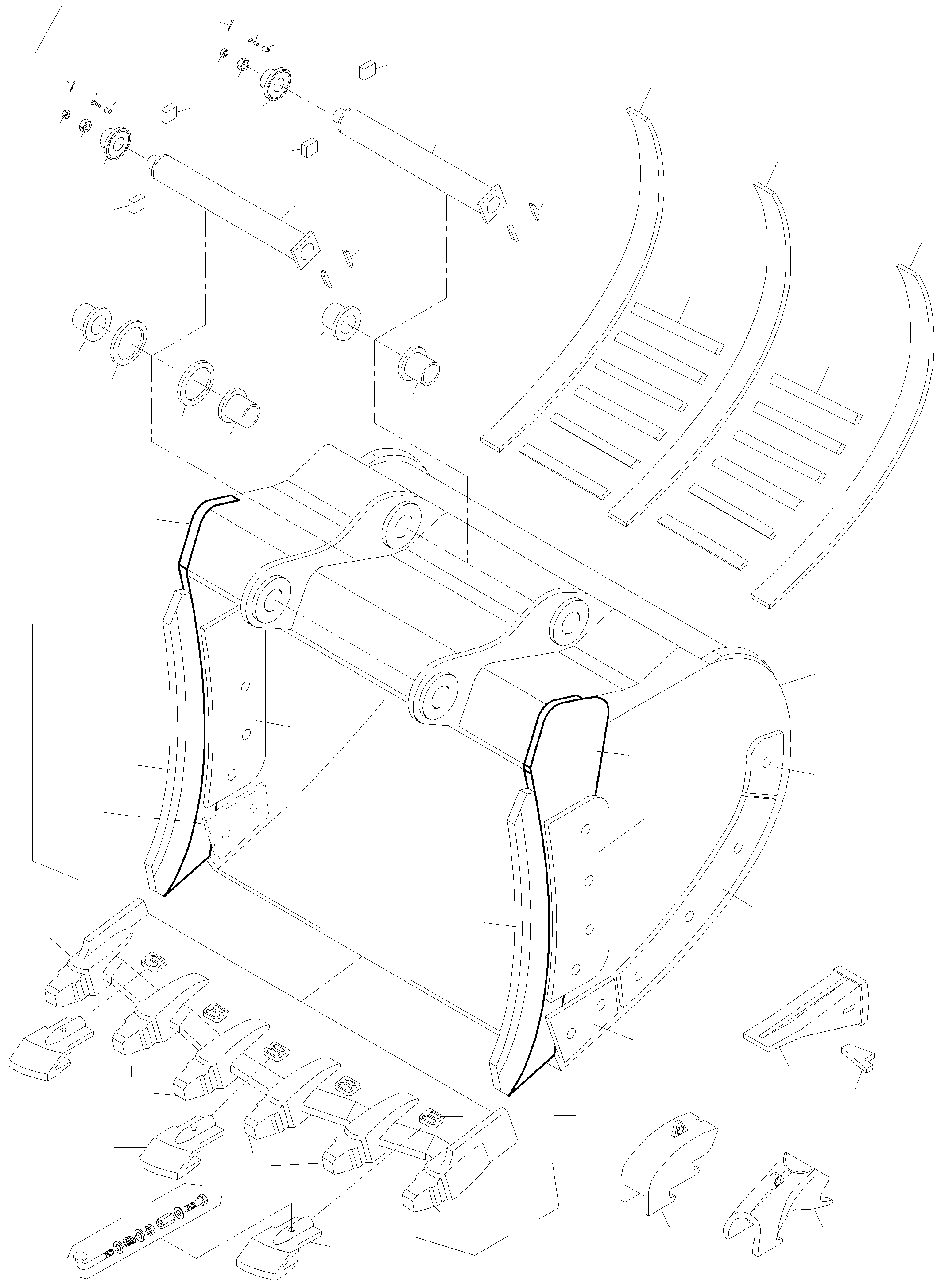 Wing shroud 948 669 40 KOMATSU