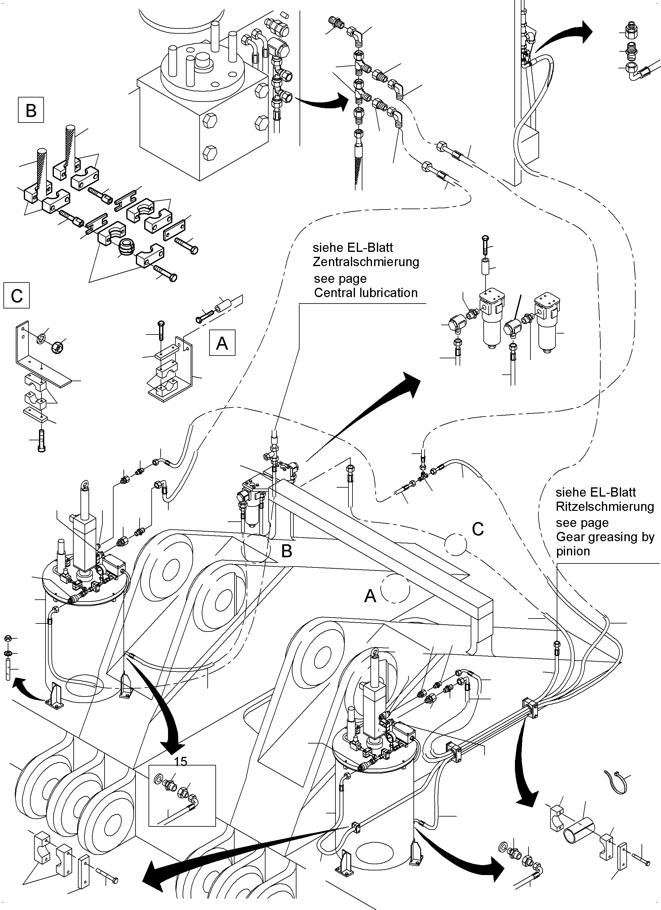 Фиксатор 953 232 40 KOMATSU