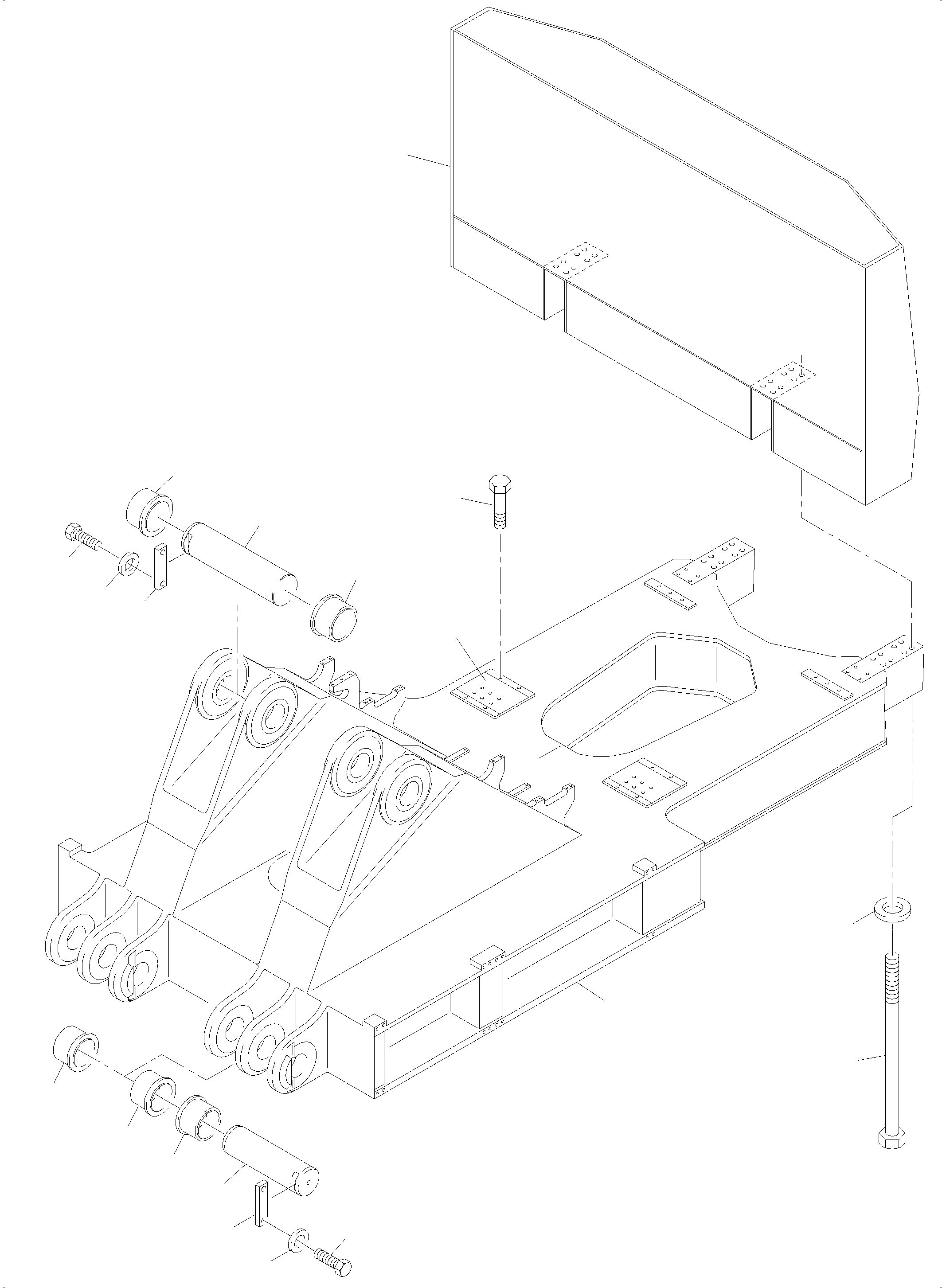 Counterweight 953 420 40 KOMATSU