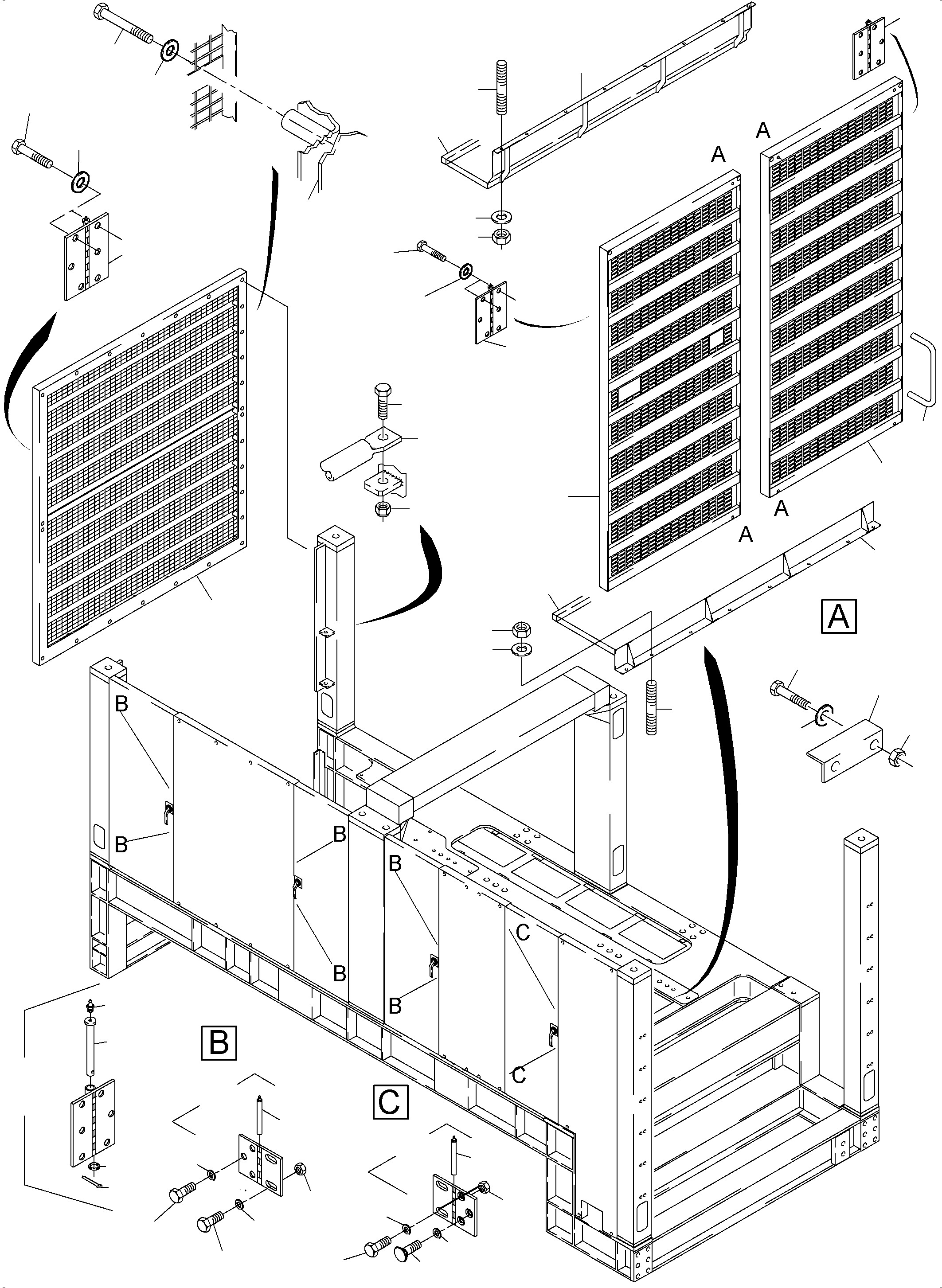 Flat steel 949 360 40 KOMATSU