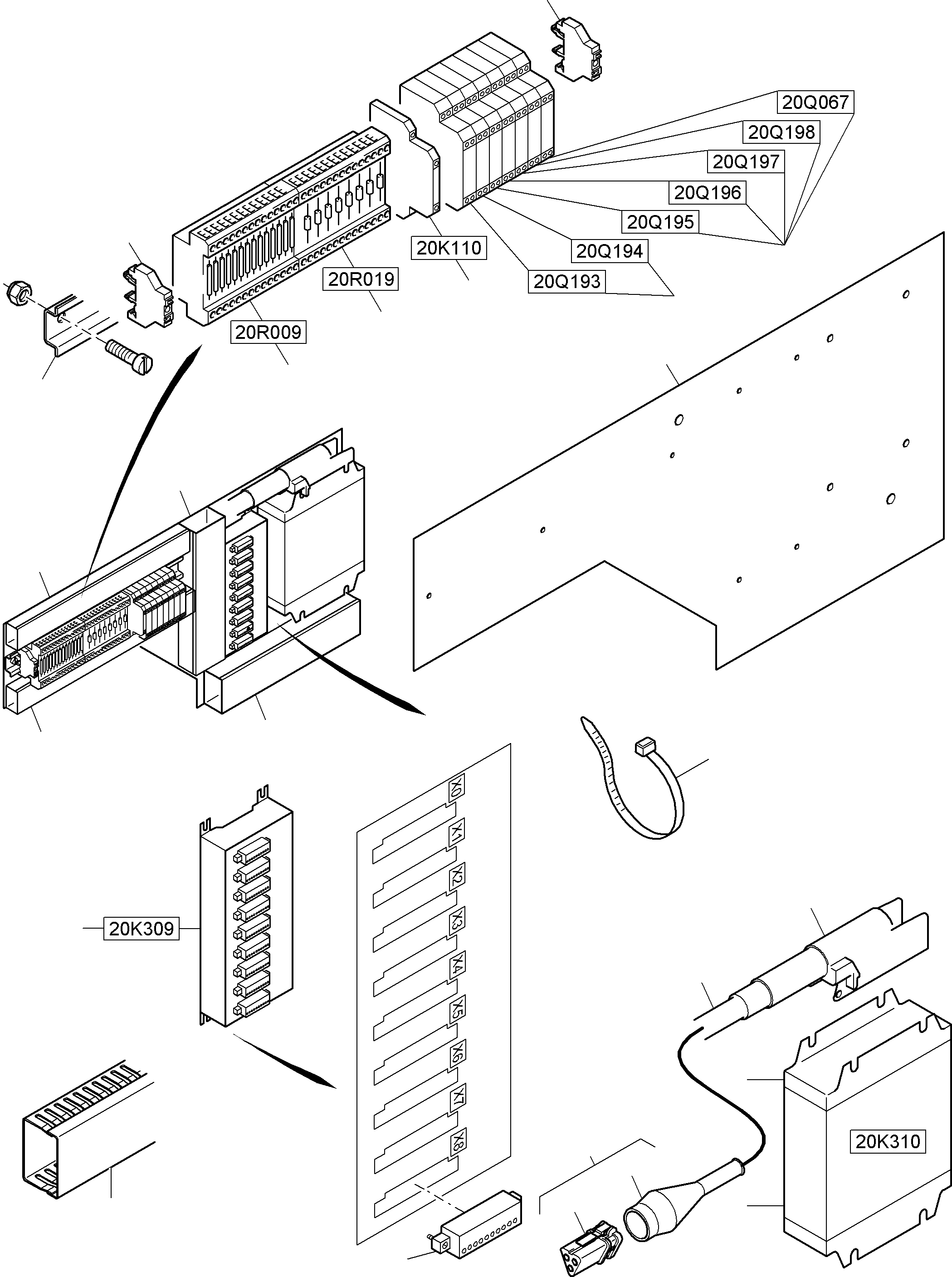 Diode array 369 003 40 KOMATSU