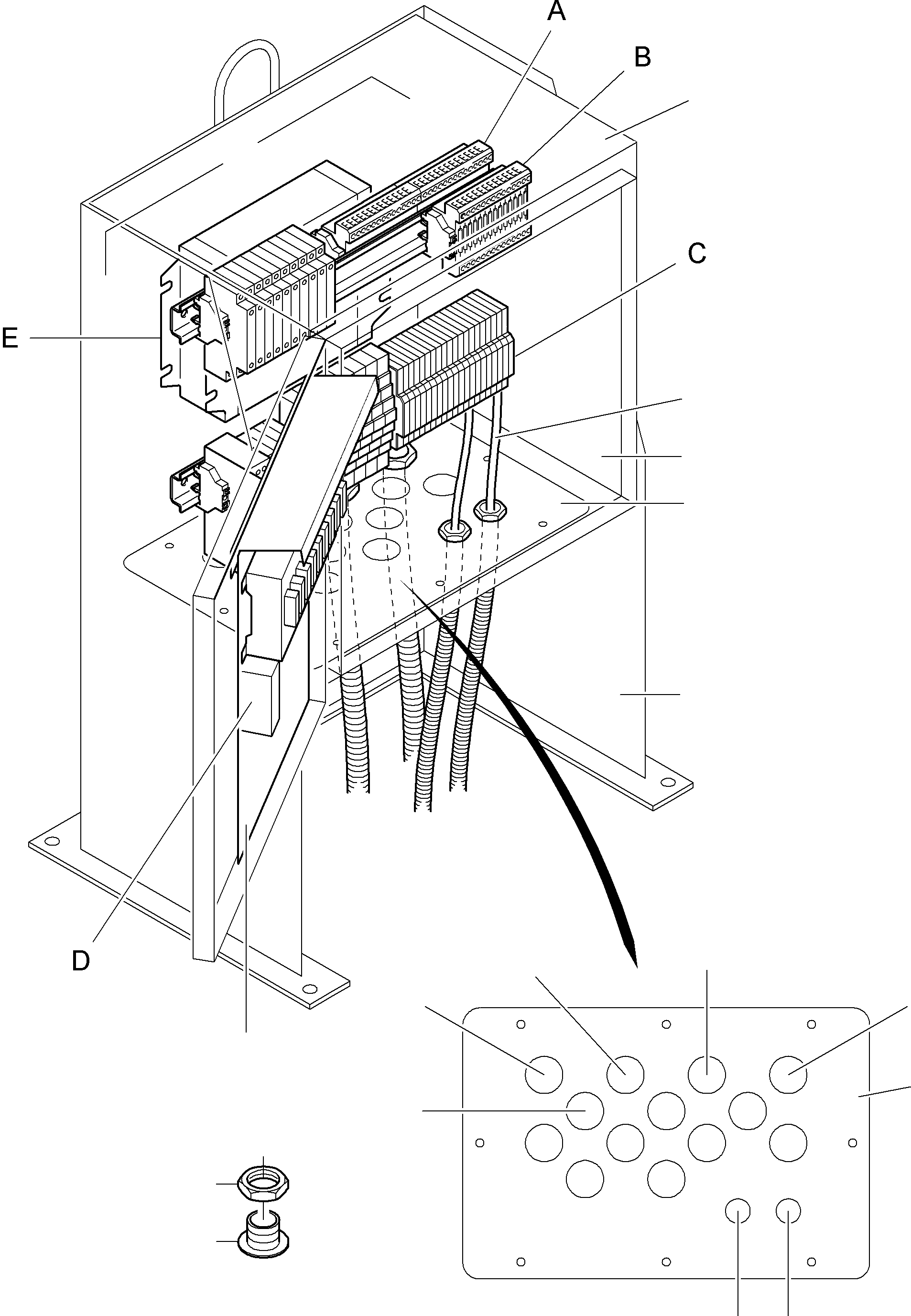 Cable can bus  56X317 955 323 40 KOMATSU