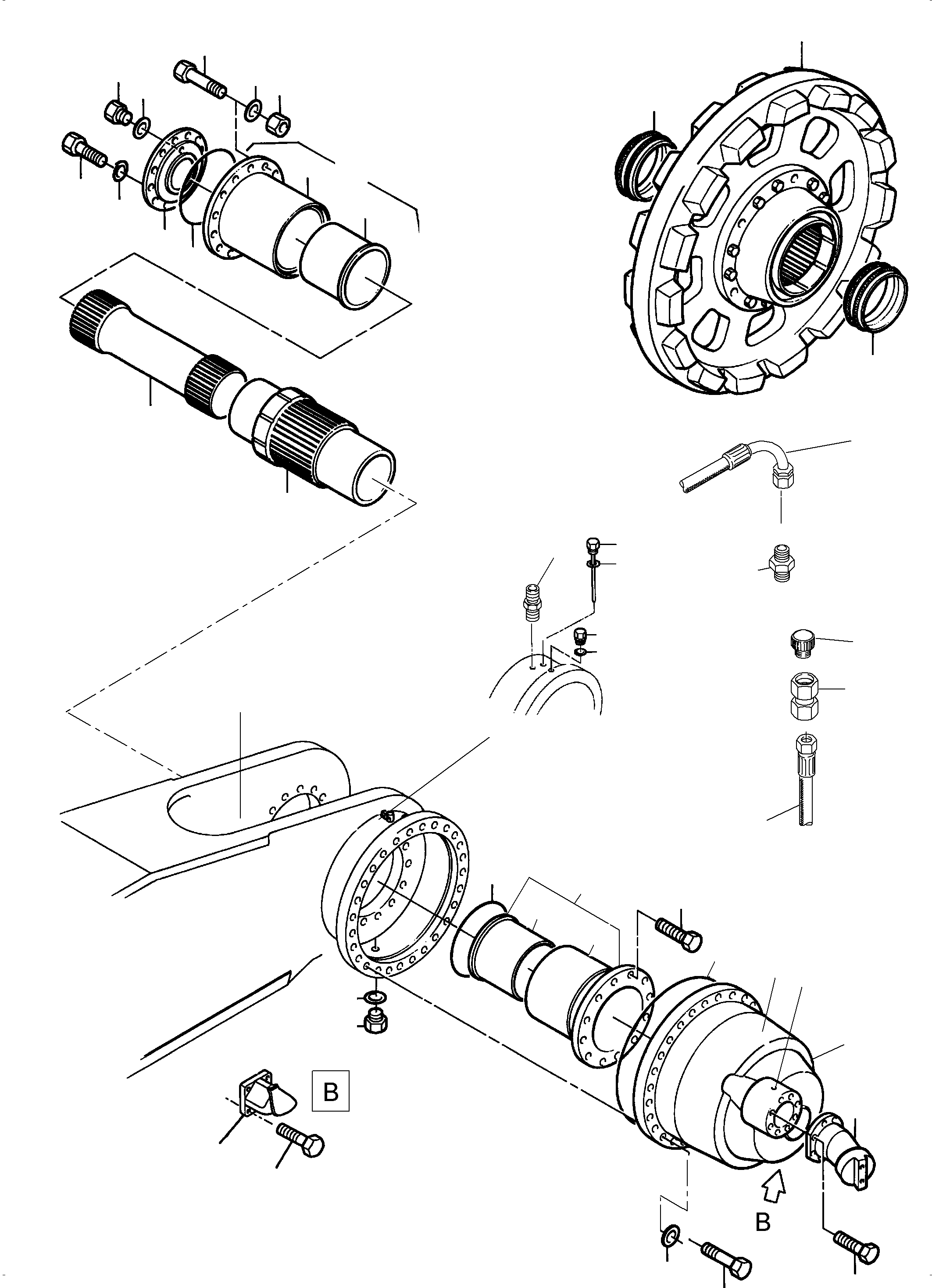 Болт 307 885 99 KOMATSU