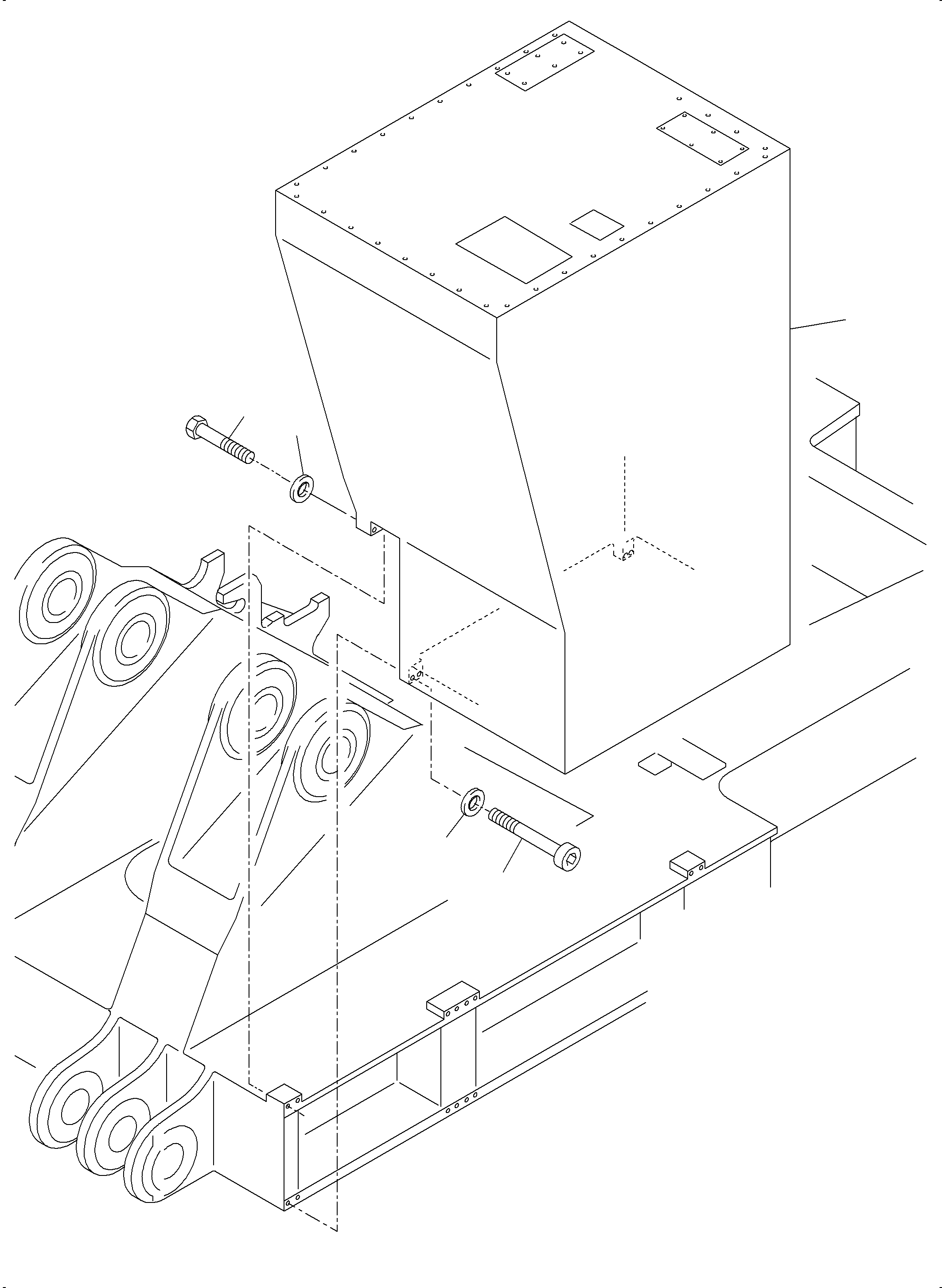Крышка 952 876 40 KOMATSU