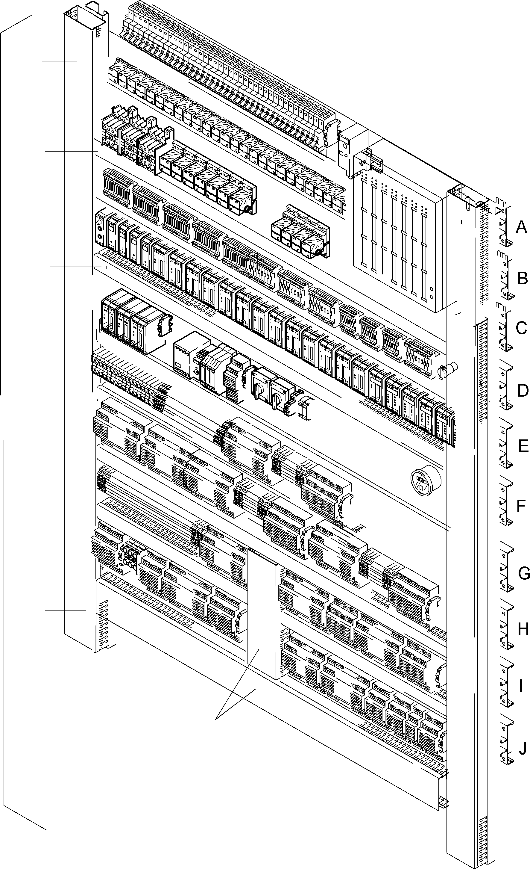 Switch framing 939 346 40 KOMATSU