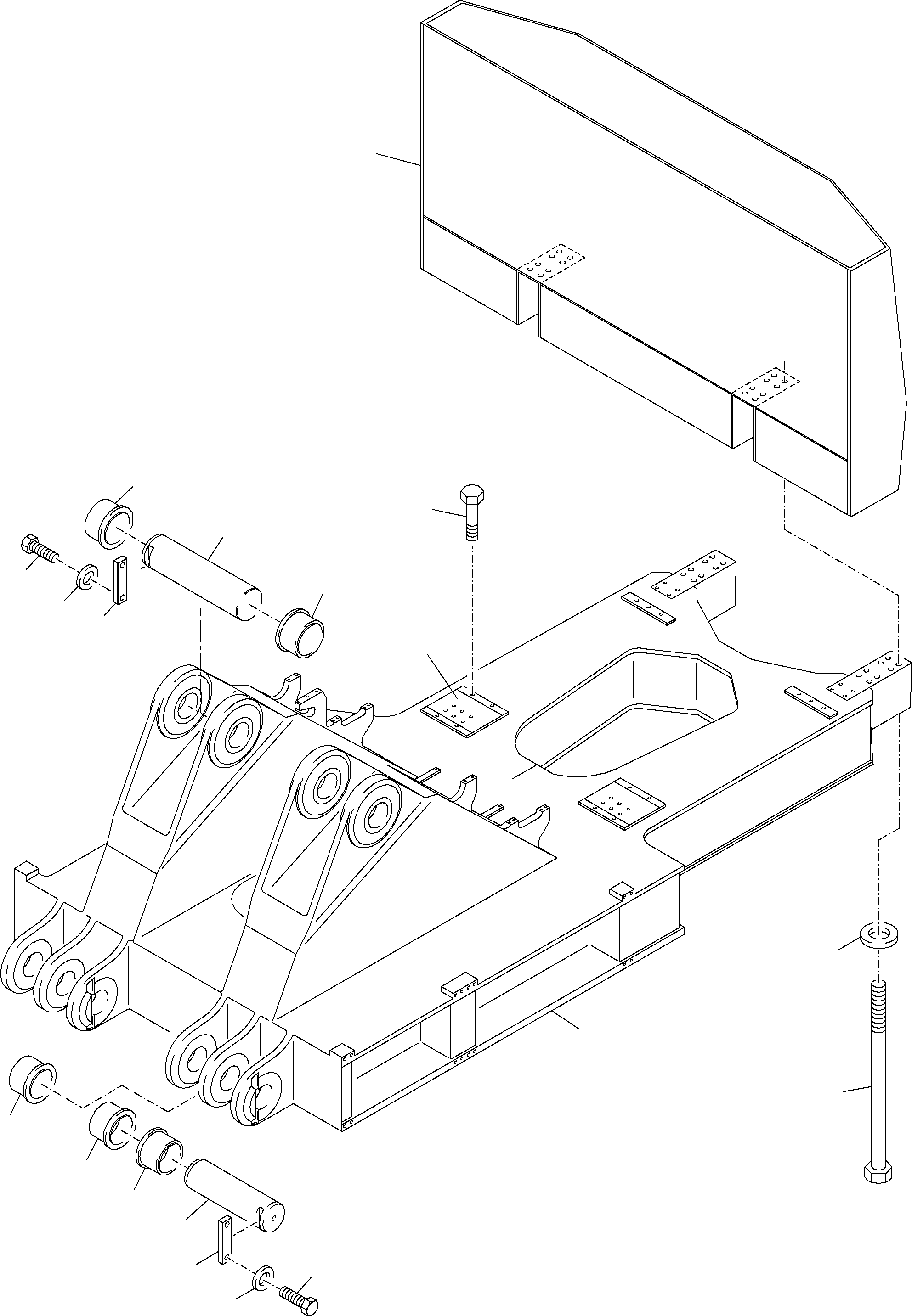 Counterweight 949 072 40 KOMATSU