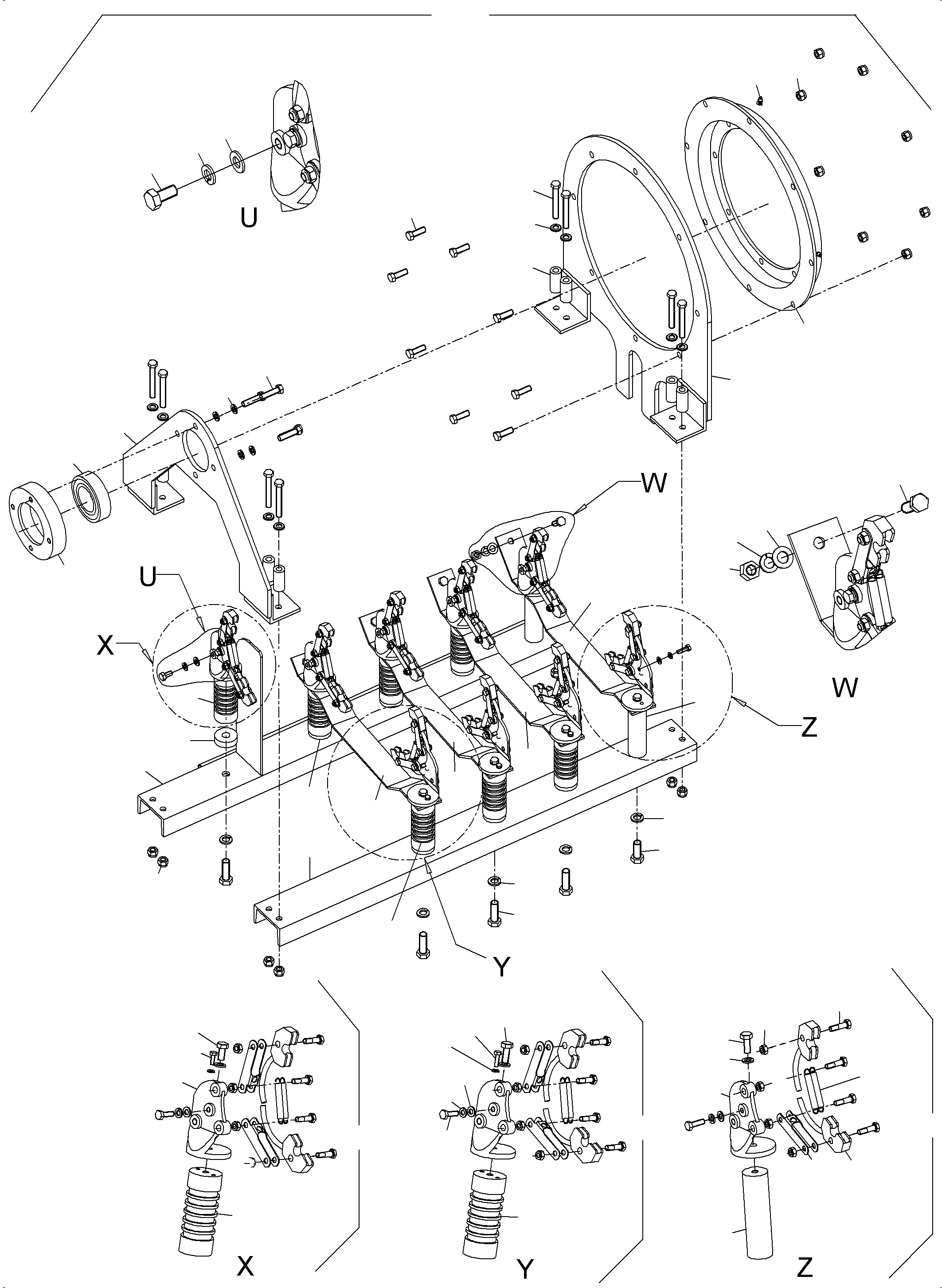 Hexagon head screw 307 815 99 KOMATSU