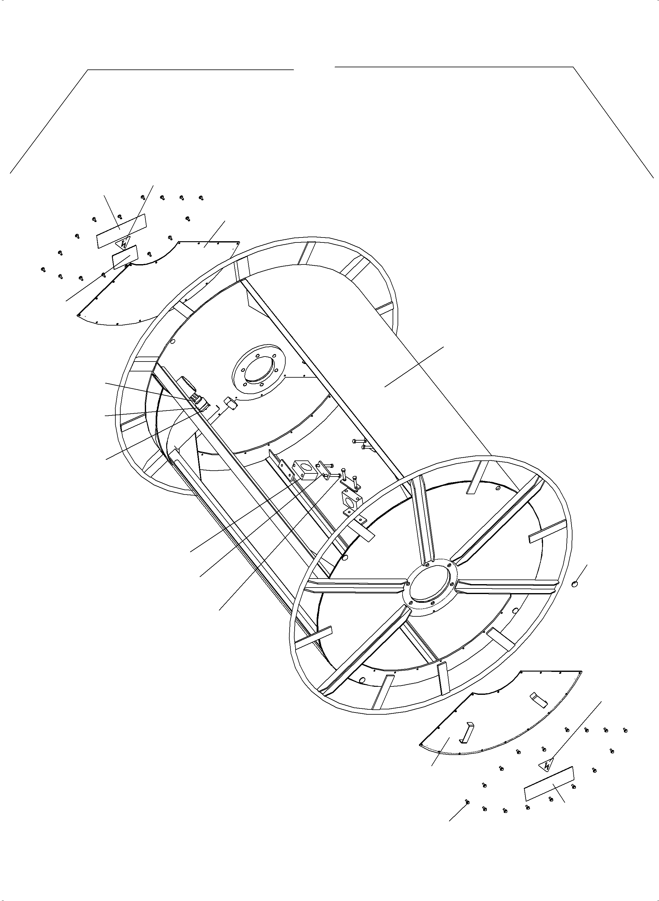 Housing cover 794 152 73 KOMATSU
