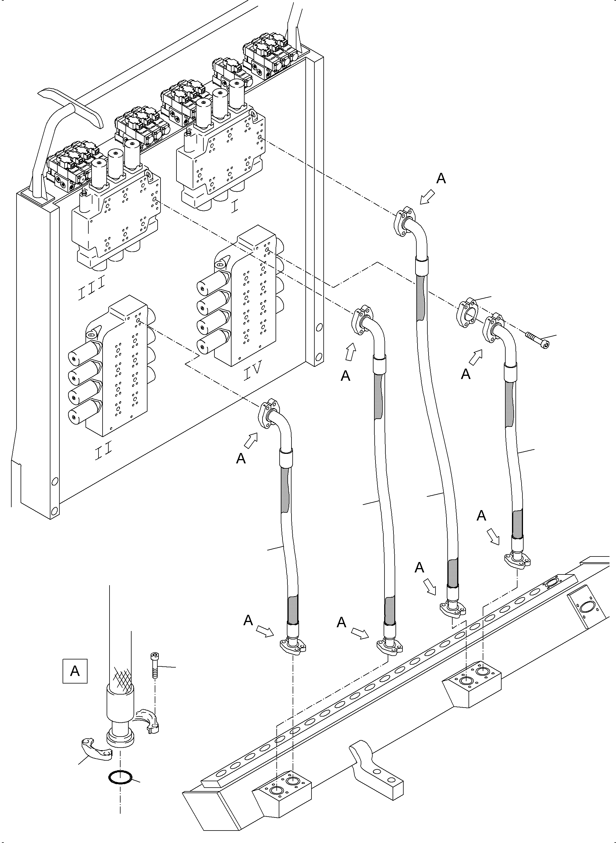 Intermediate flange 928 351 40 KOMATSU