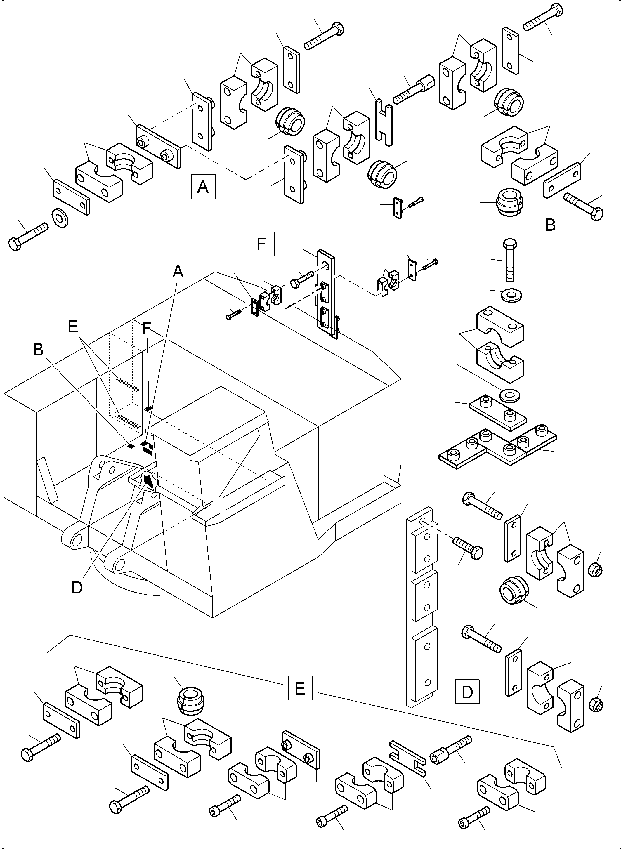 Фиксатор 939 193 40 KOMATSU