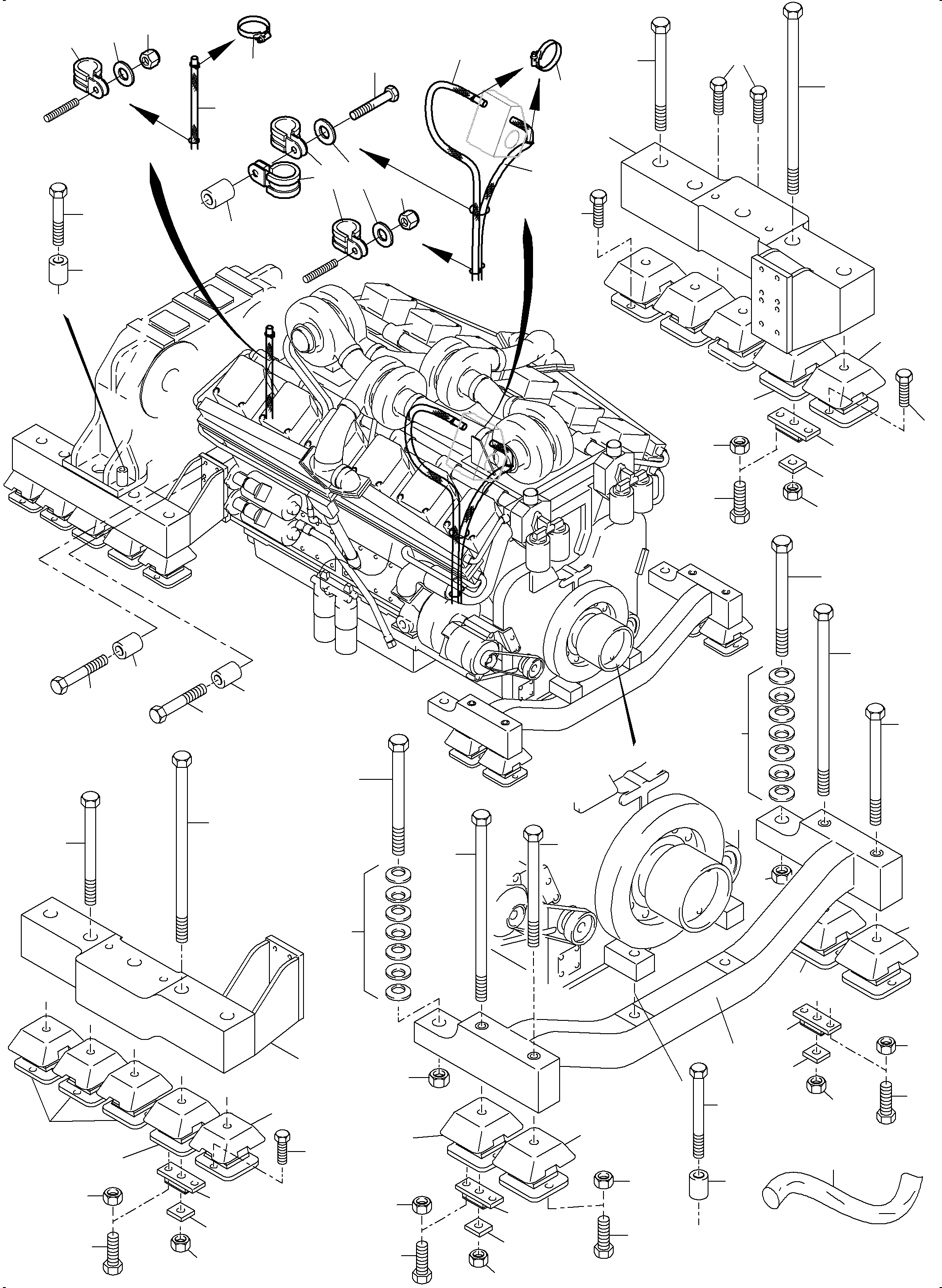 Hose DN 38 950 524 40 KOMATSU
