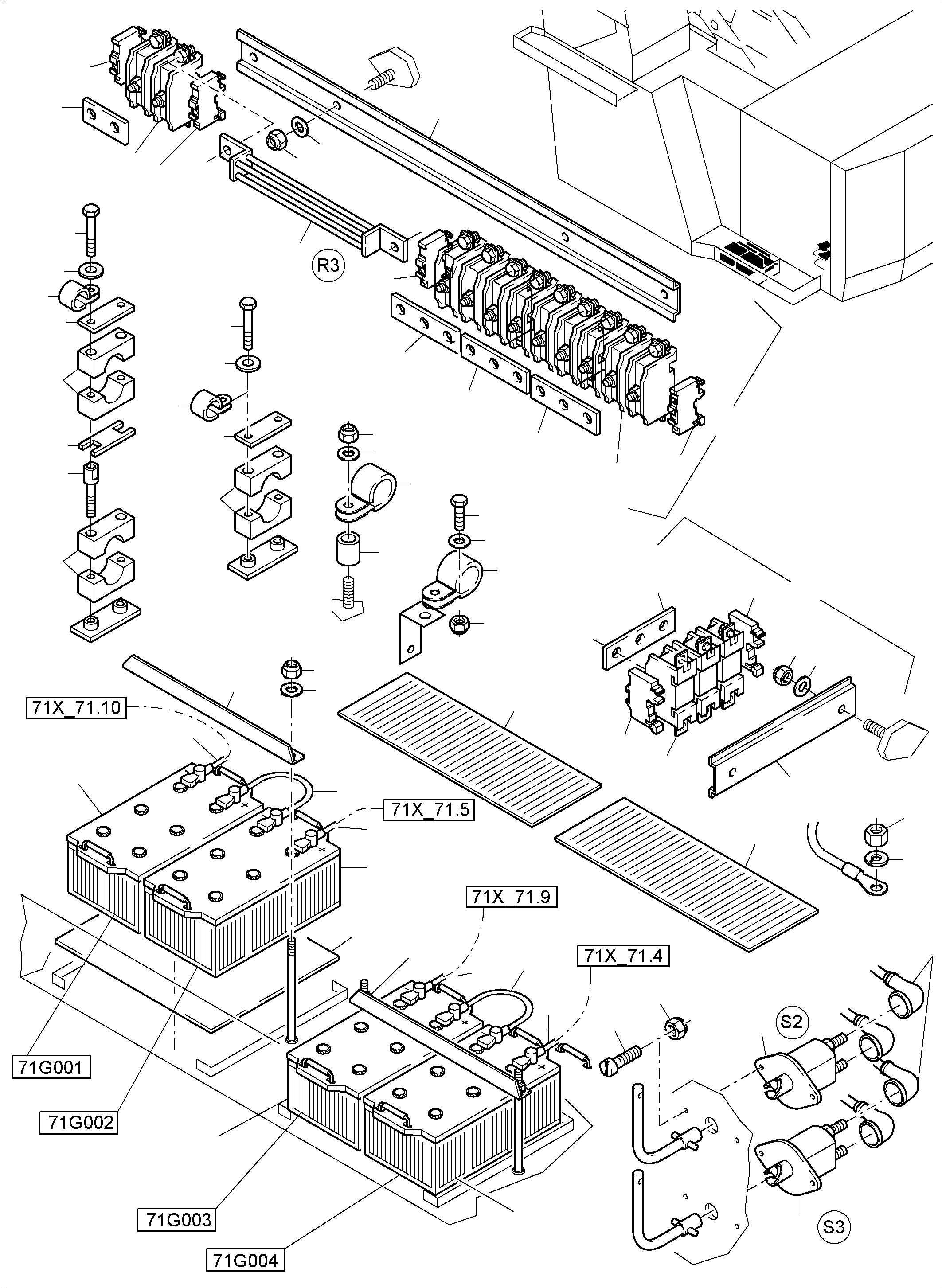 Кабель 979 433 40 KOMATSU