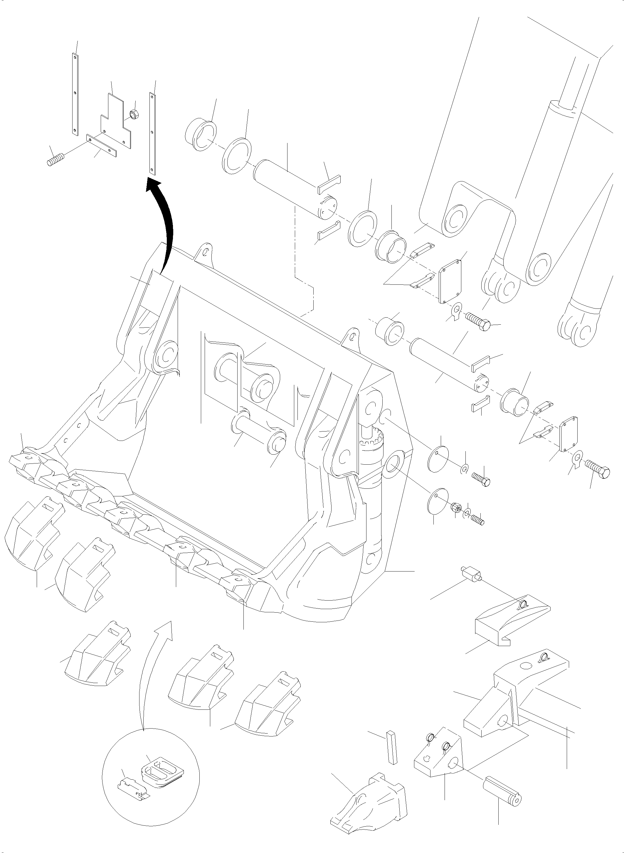 Кожух вентилятора 941 615 40 KOMATSU