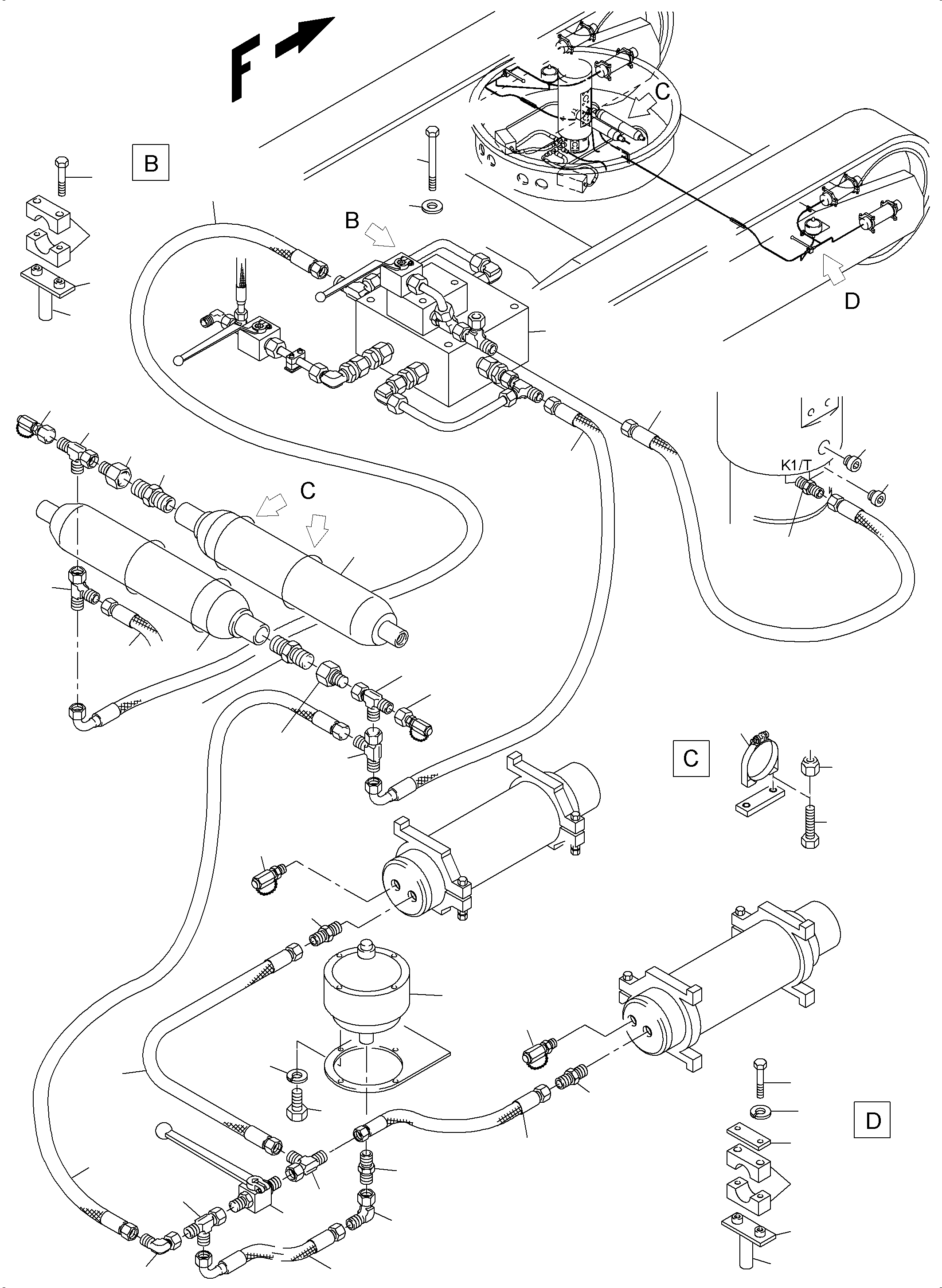 Труба 908 011 40 KOMATSU