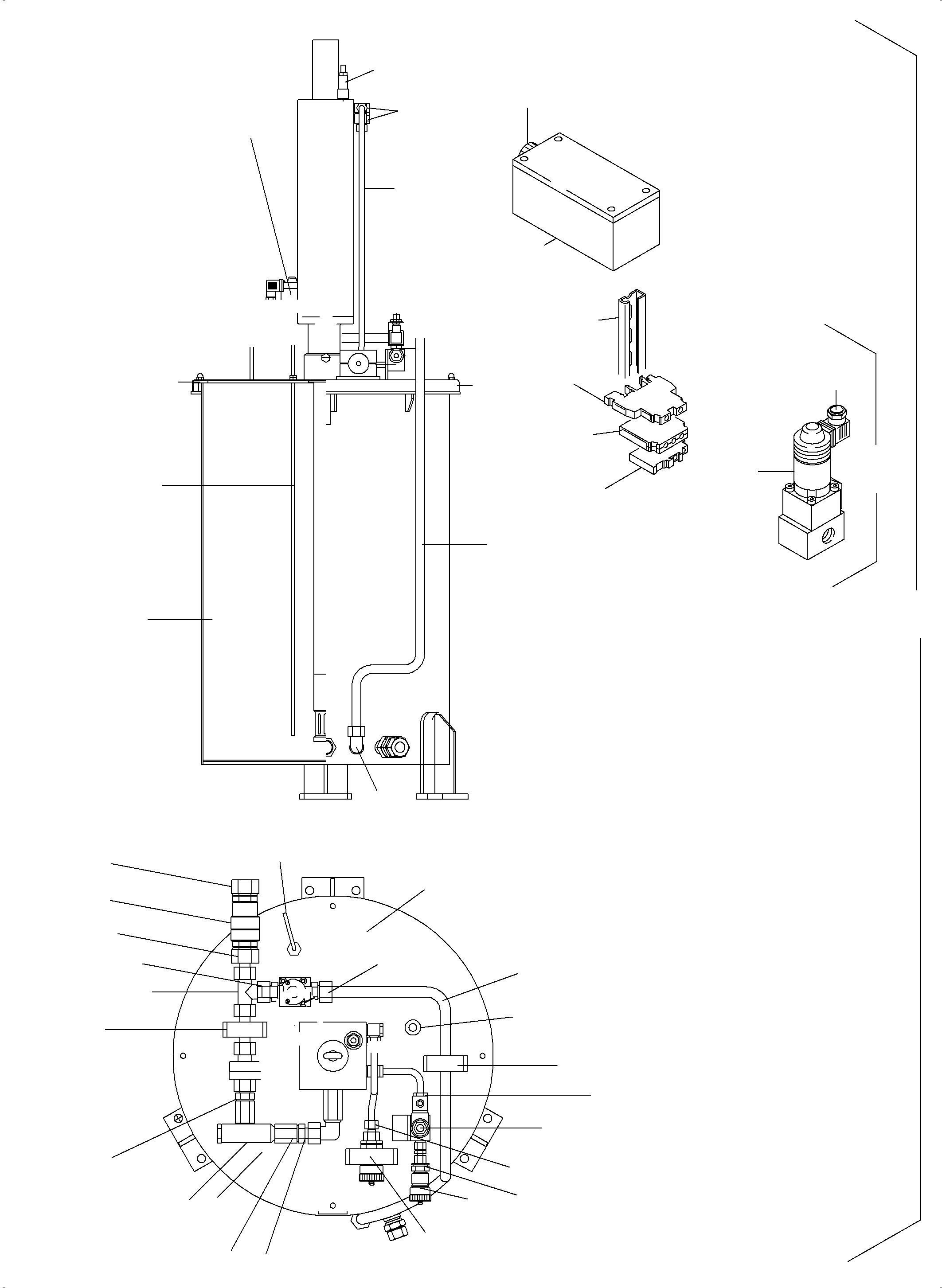 Lube pump station 950 440 40 KOMATSU