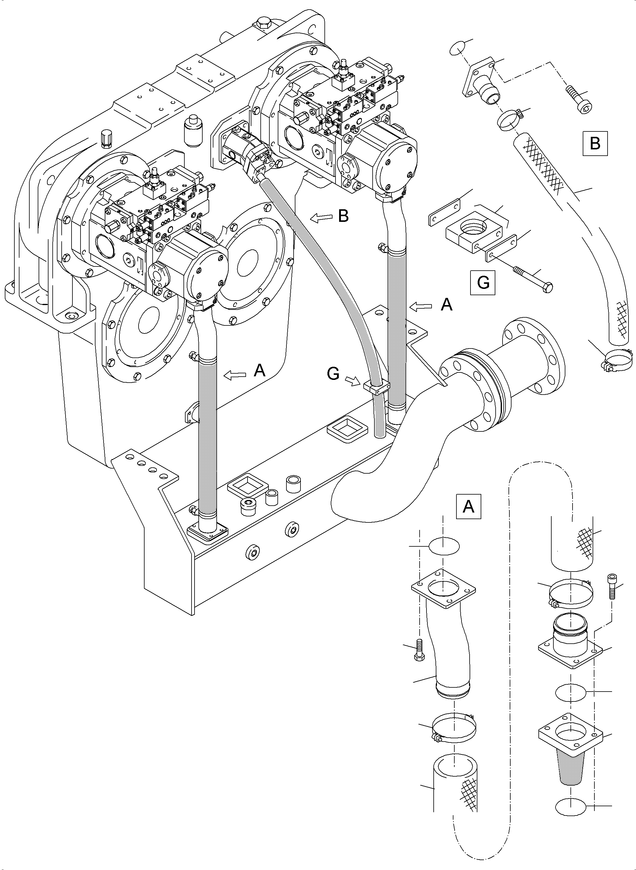 Болт 319 158 40 KOMATSU