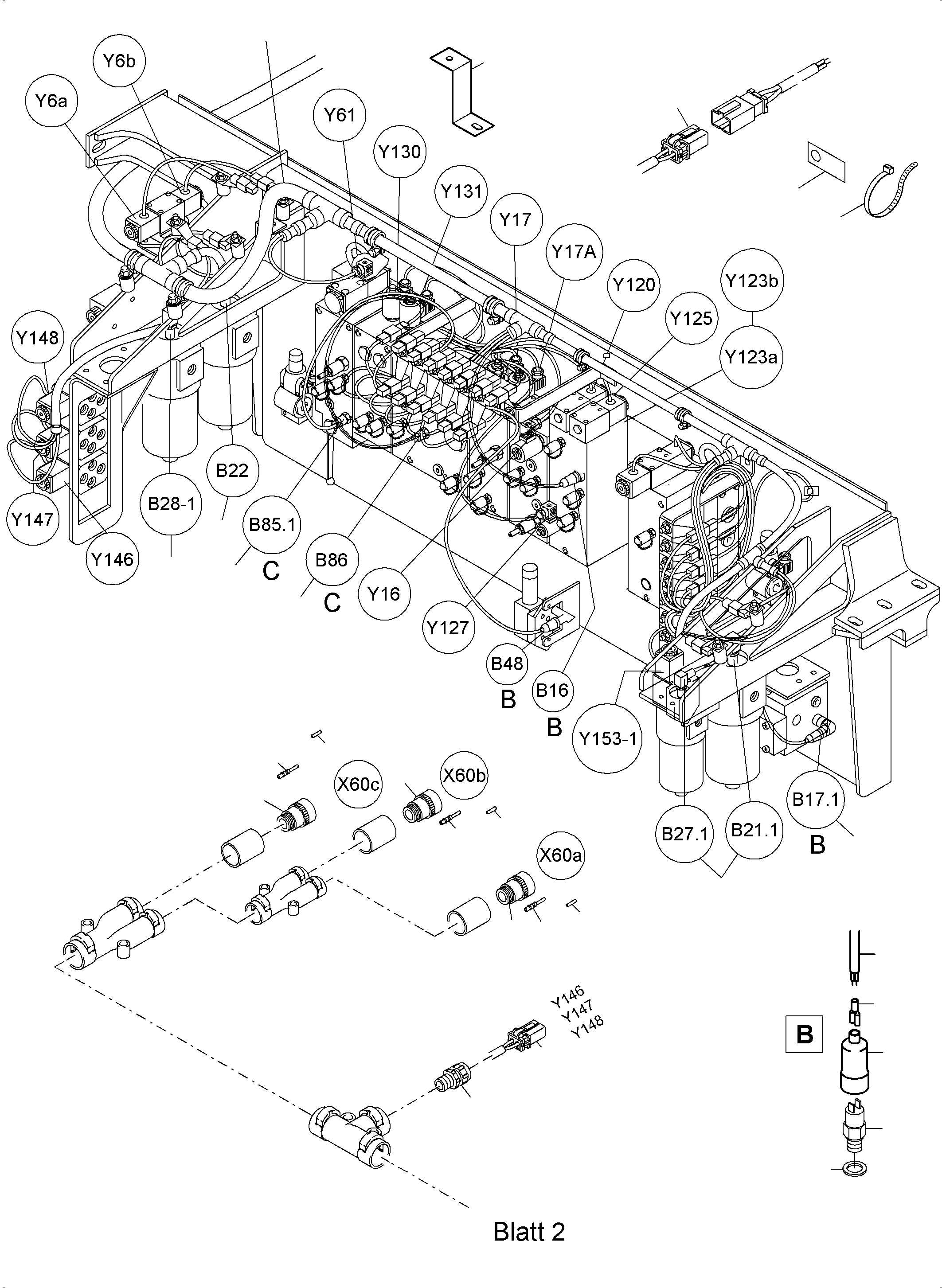 Болт 915 037 40 KOMATSU