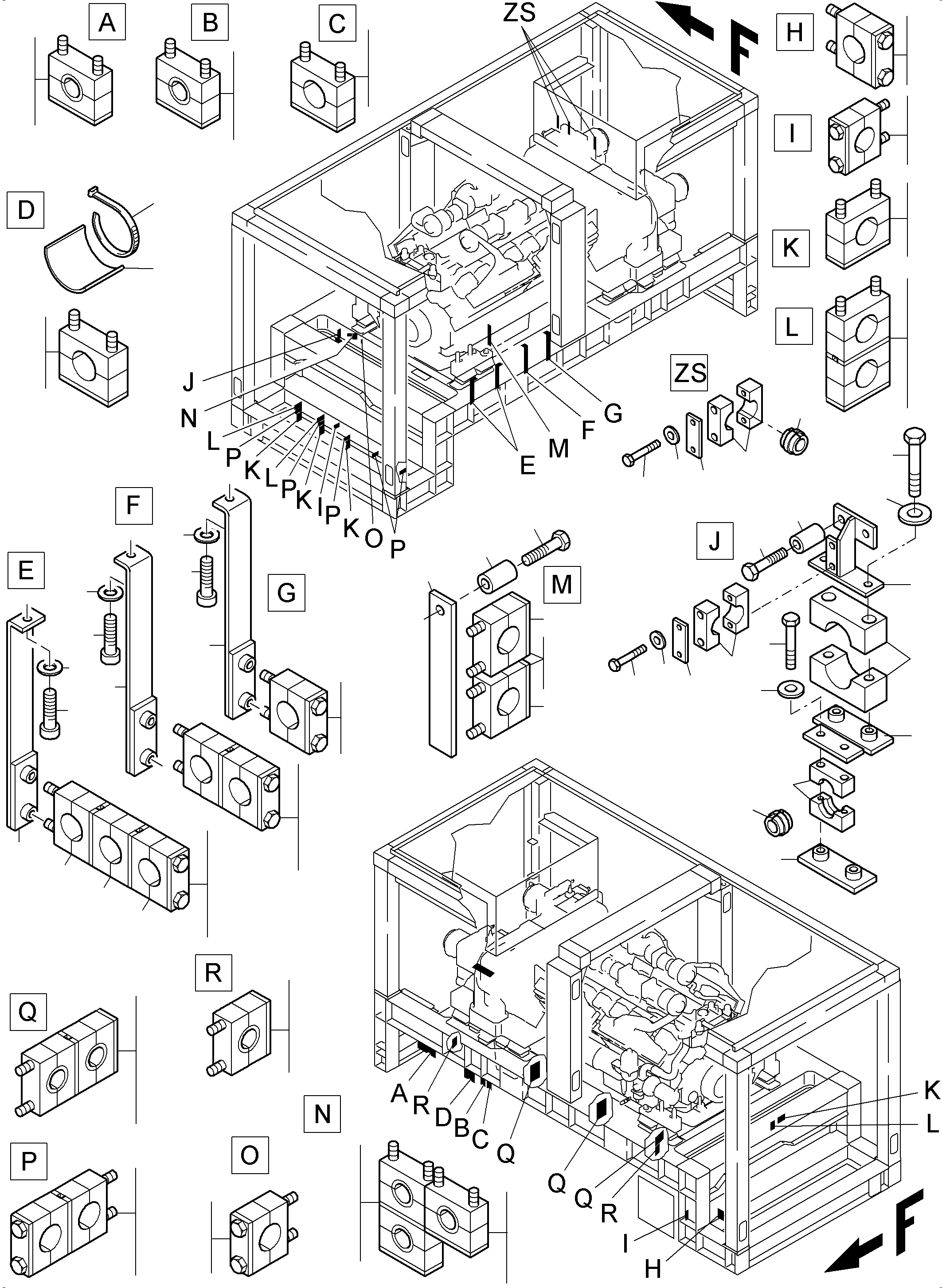 Фиксатор 970 521 40 KOMATSU