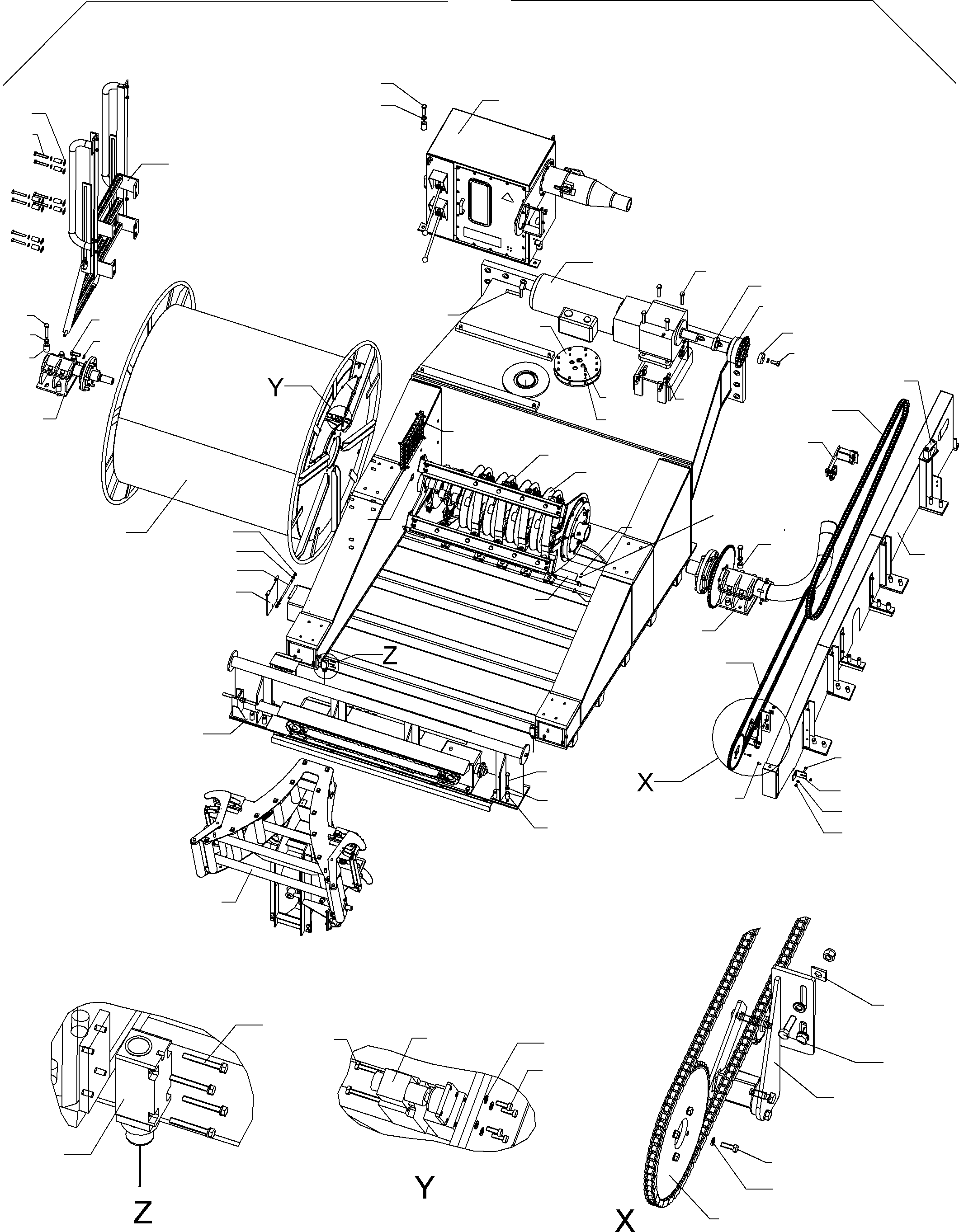 Holder for track adjuster 797 532 73 KOMATSU