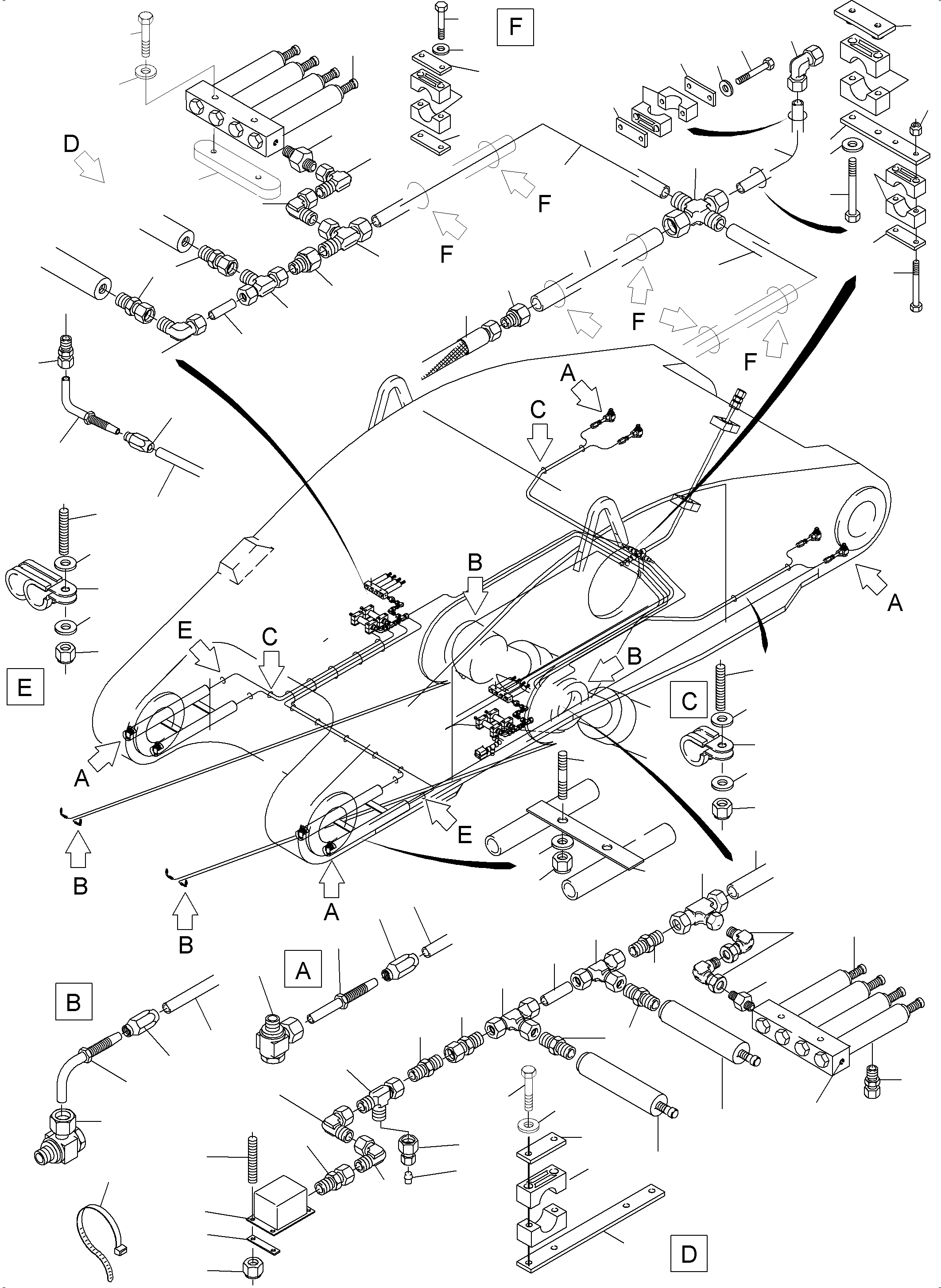 Защита шланга 953 826 40 KOMATSU