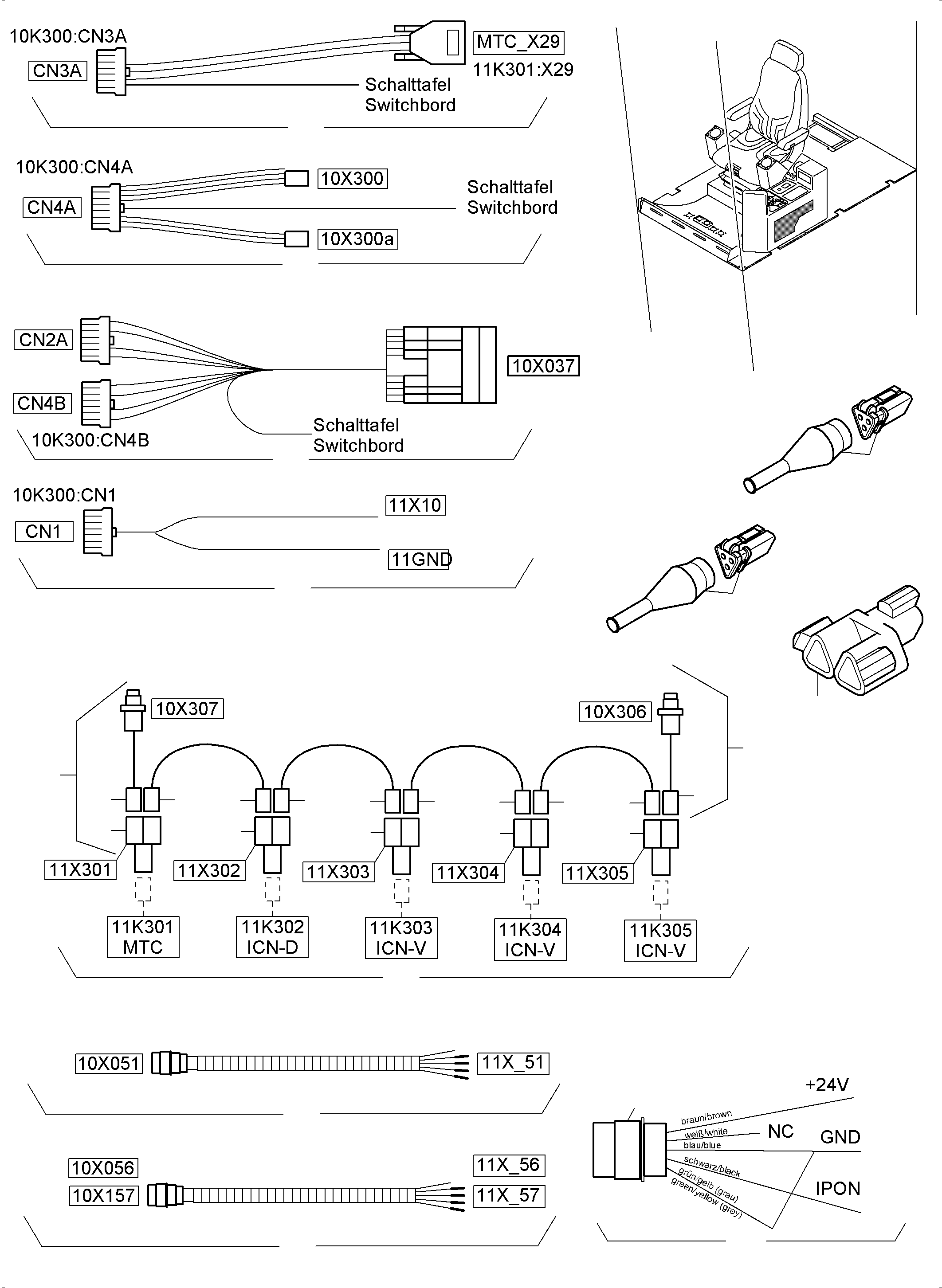 Болт 307 779 98 KOMATSU