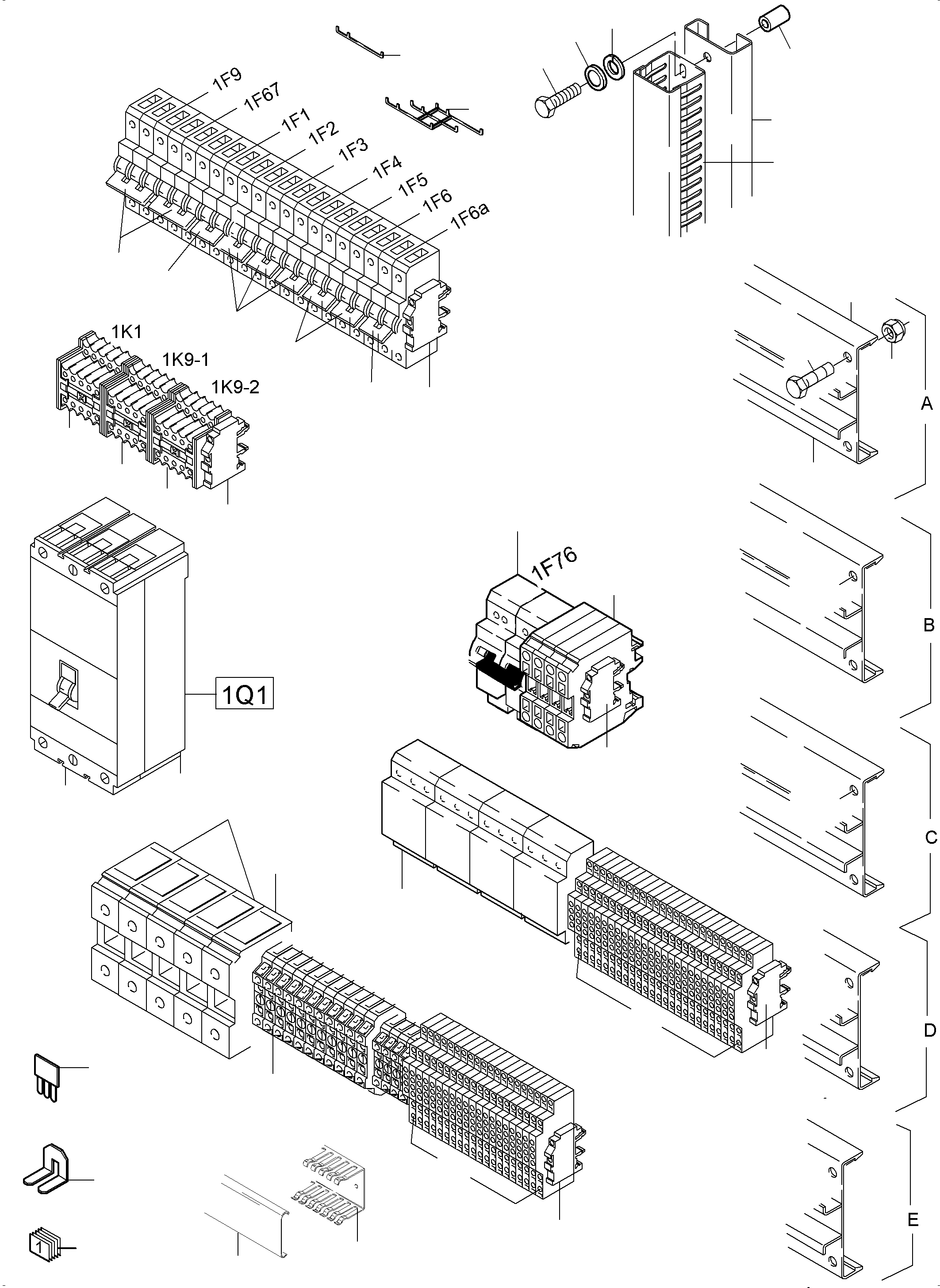 Modul with resistor 941 467 410 KOMATSU