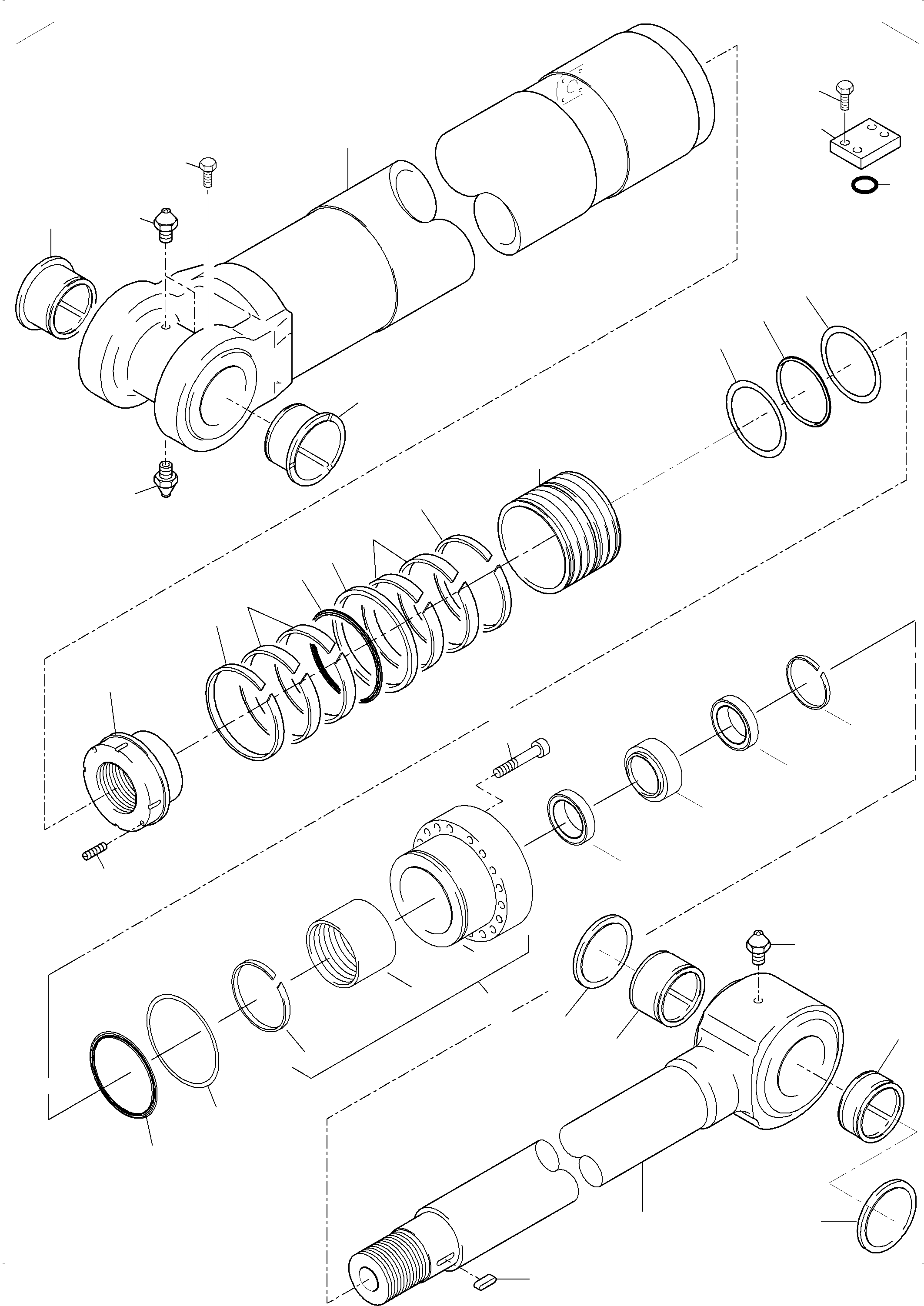 Уплотнительное кольцо круглого сечения 950 970 40 KOMATSU