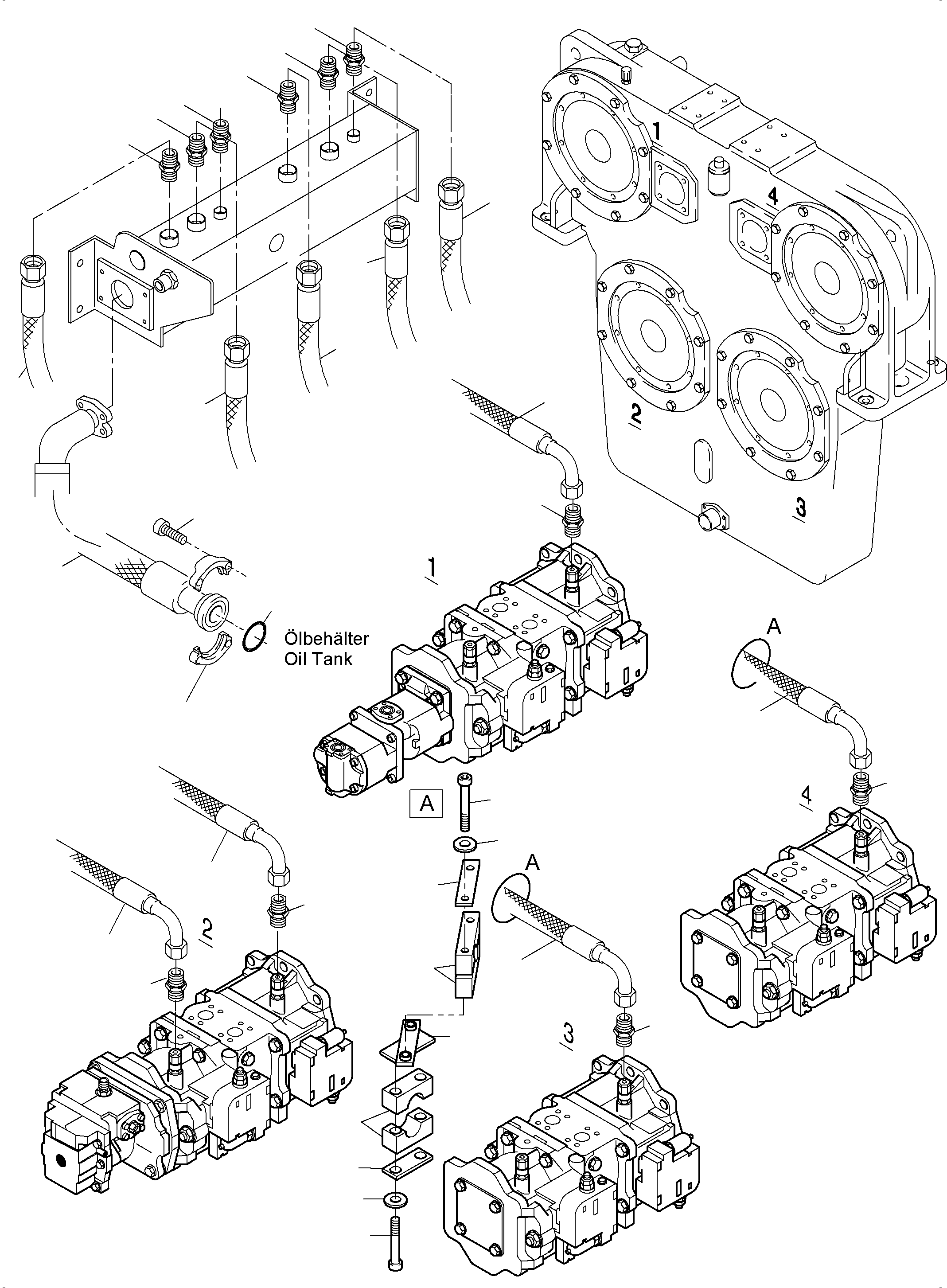 Фиксатор 962 704 40 KOMATSU