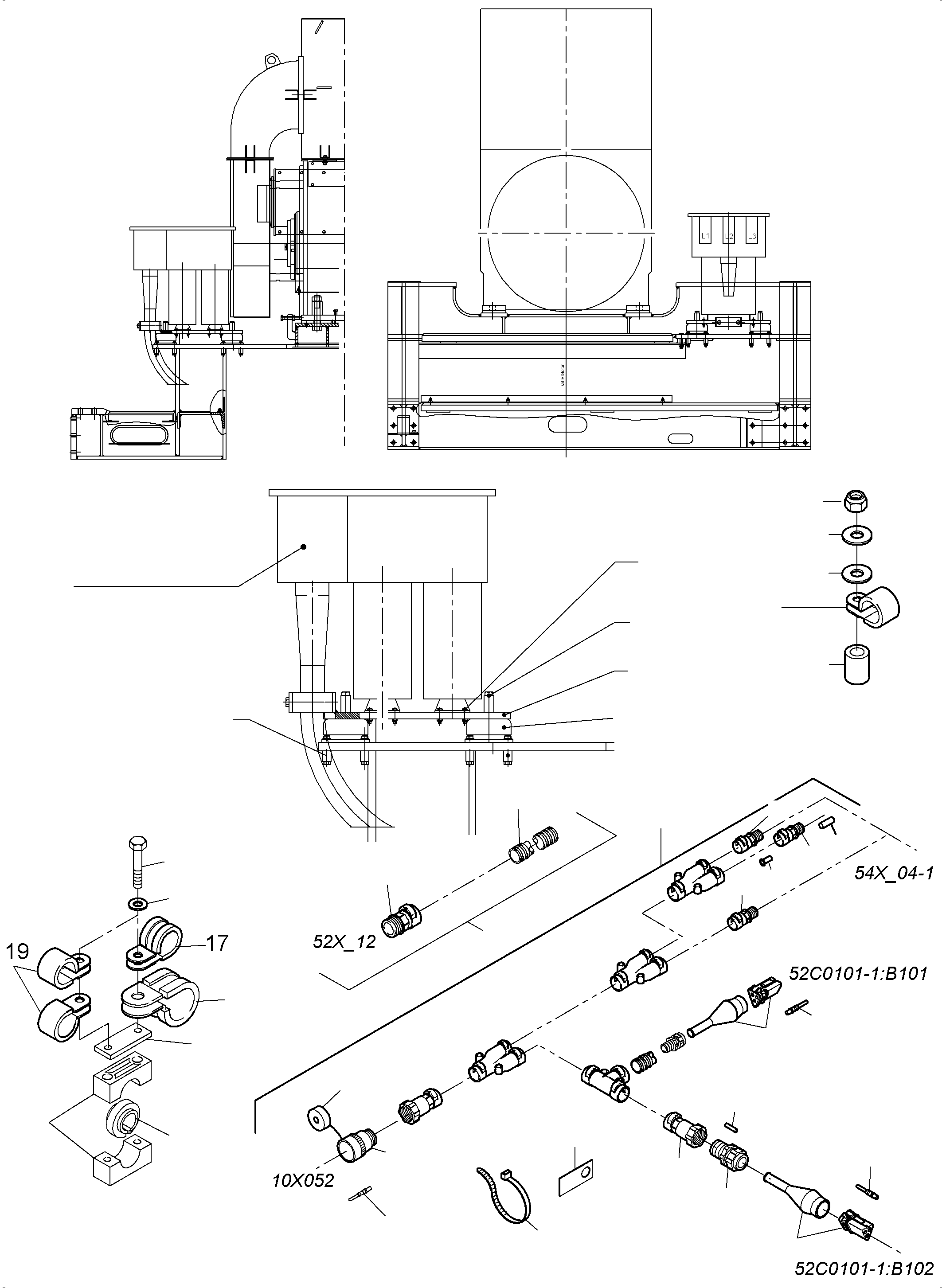 Fitting NW29 907 977 40 KOMATSU