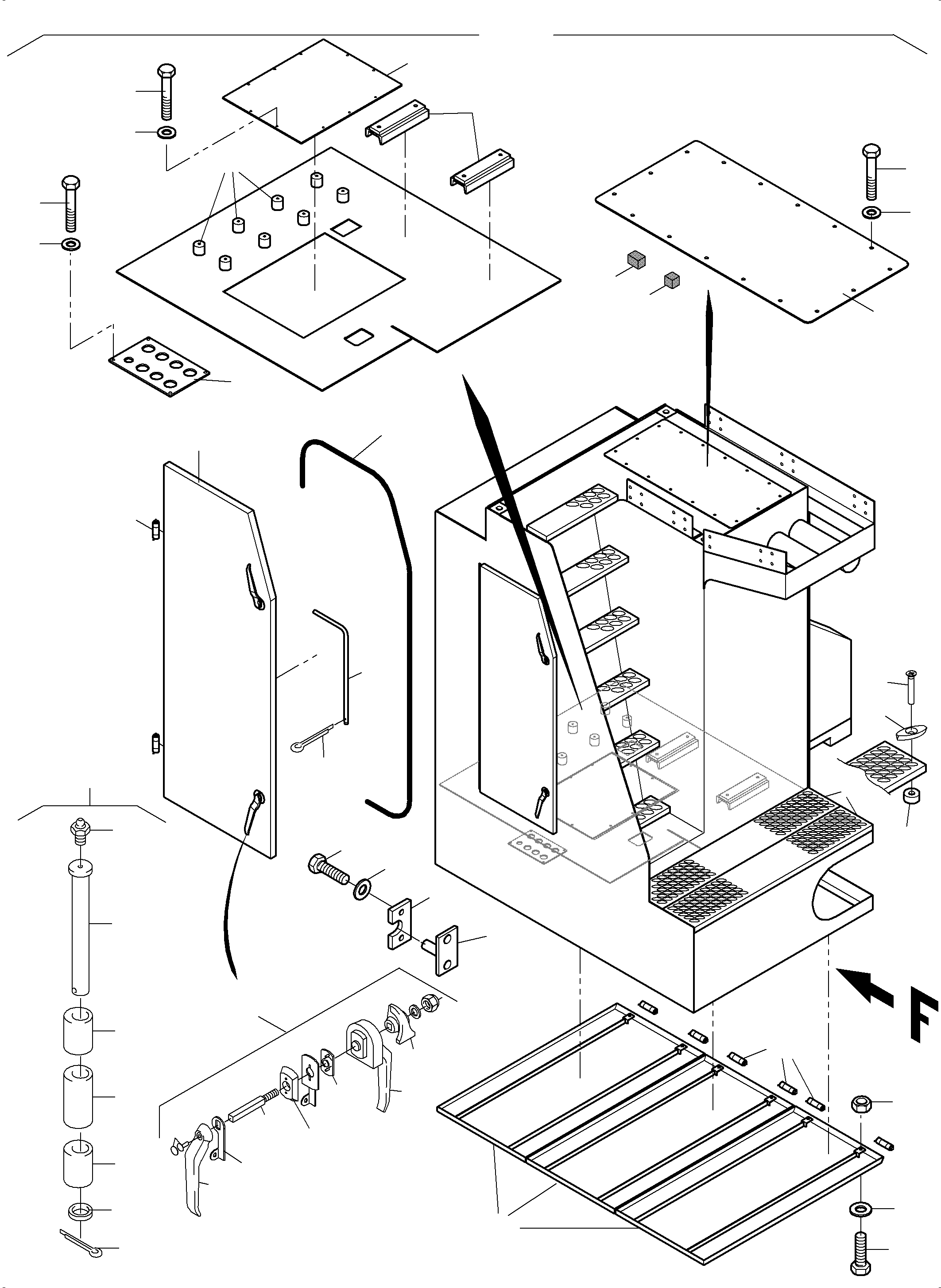 Transformer foot 969 367 40 KOMATSU