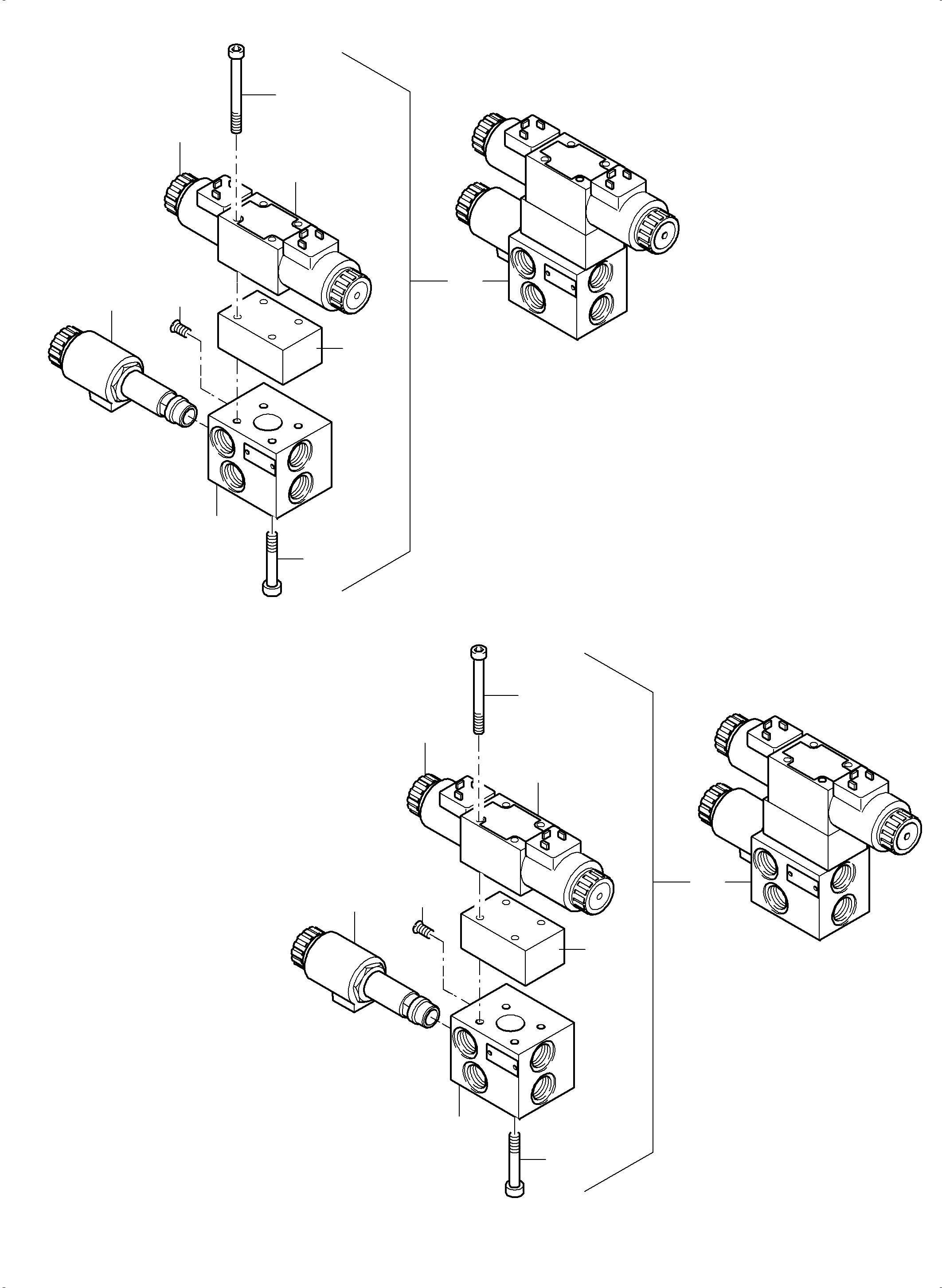 1-fold control plate consist. of fig nos. 41-48 951 348 40 KOMATSU