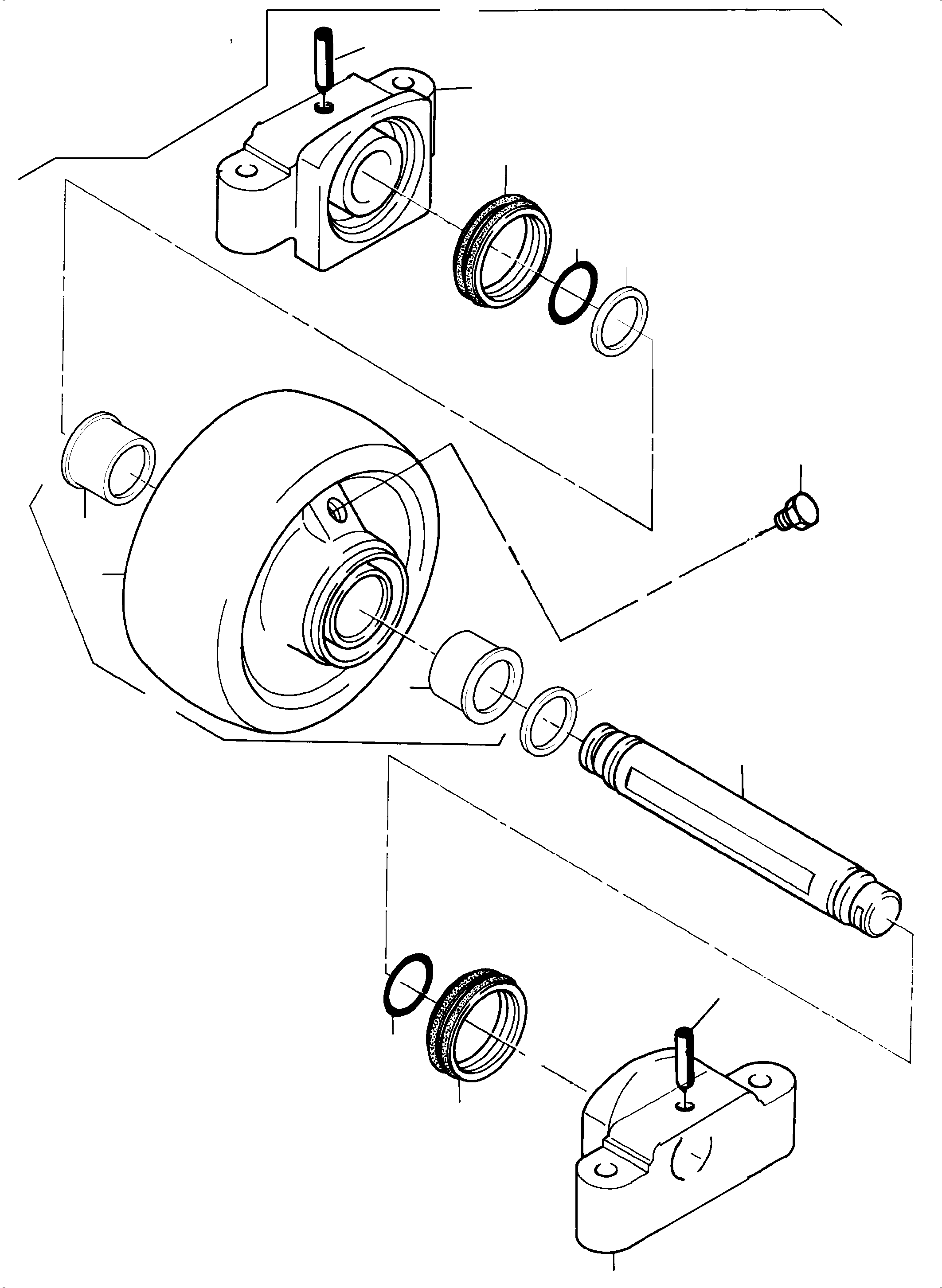 Stop washer 950 648 40 KOMATSU