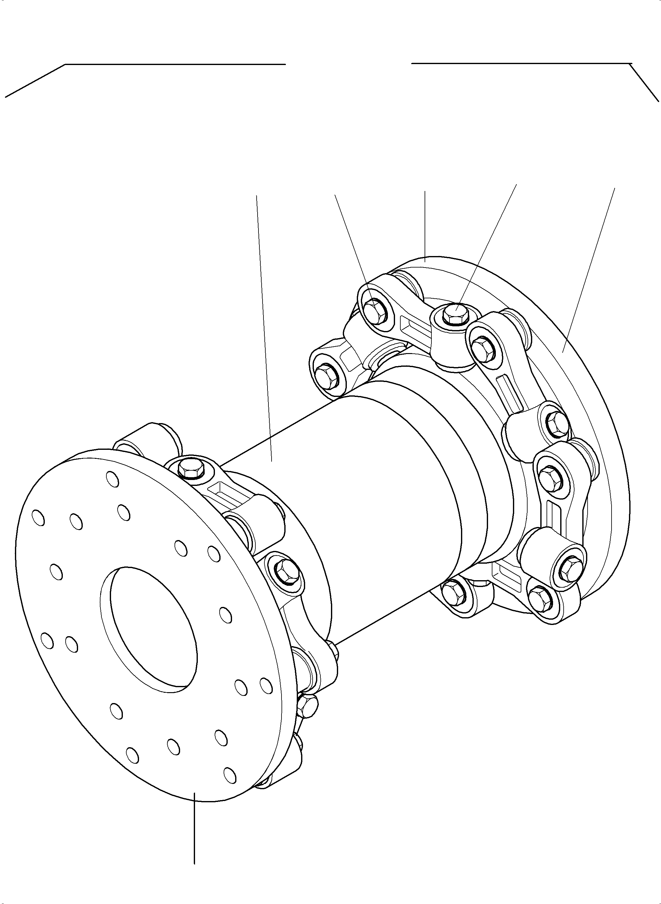 Муфта 951 197 40 KOMATSU