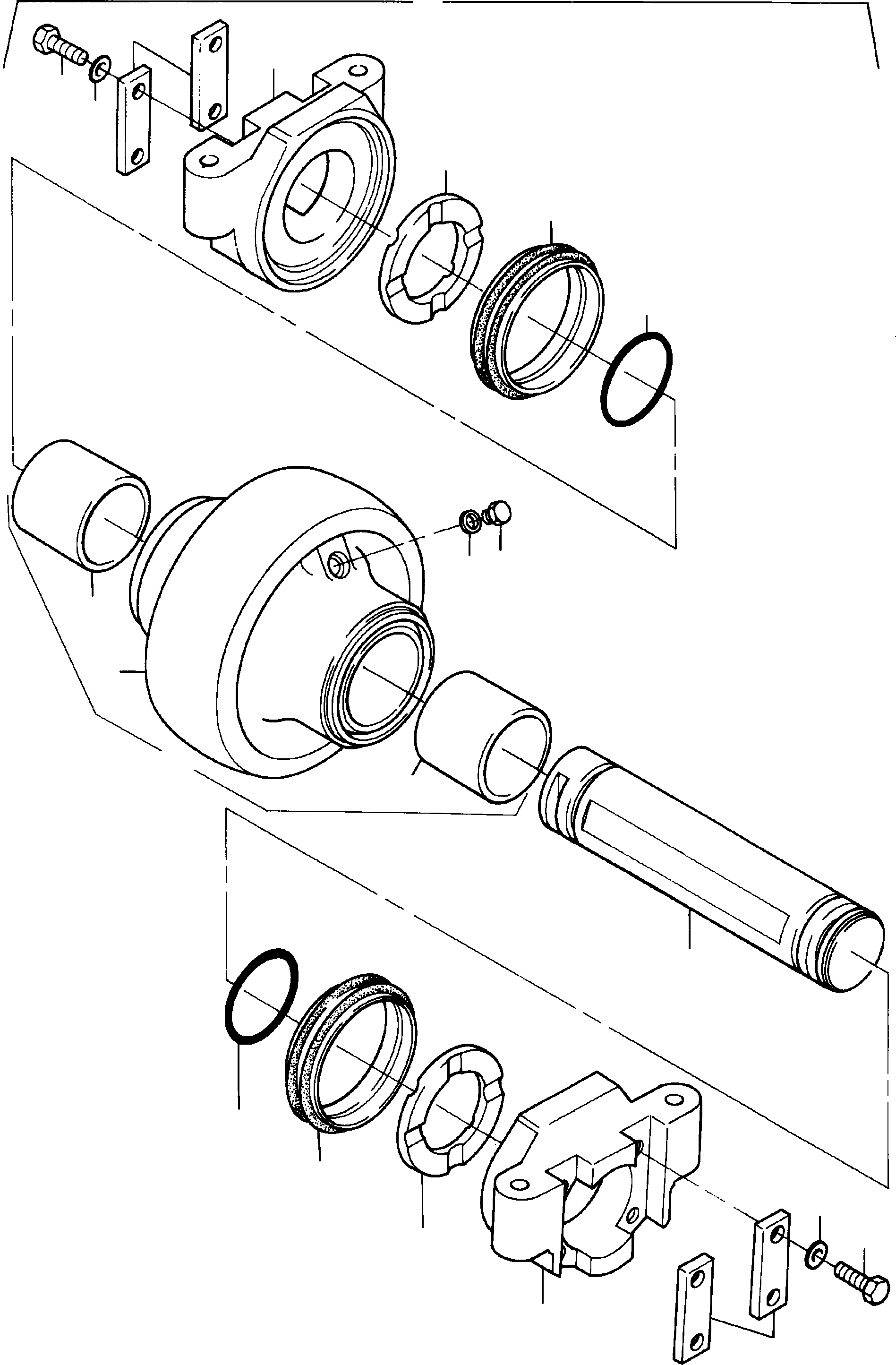 Stop washer 970 688 40 KOMATSU
