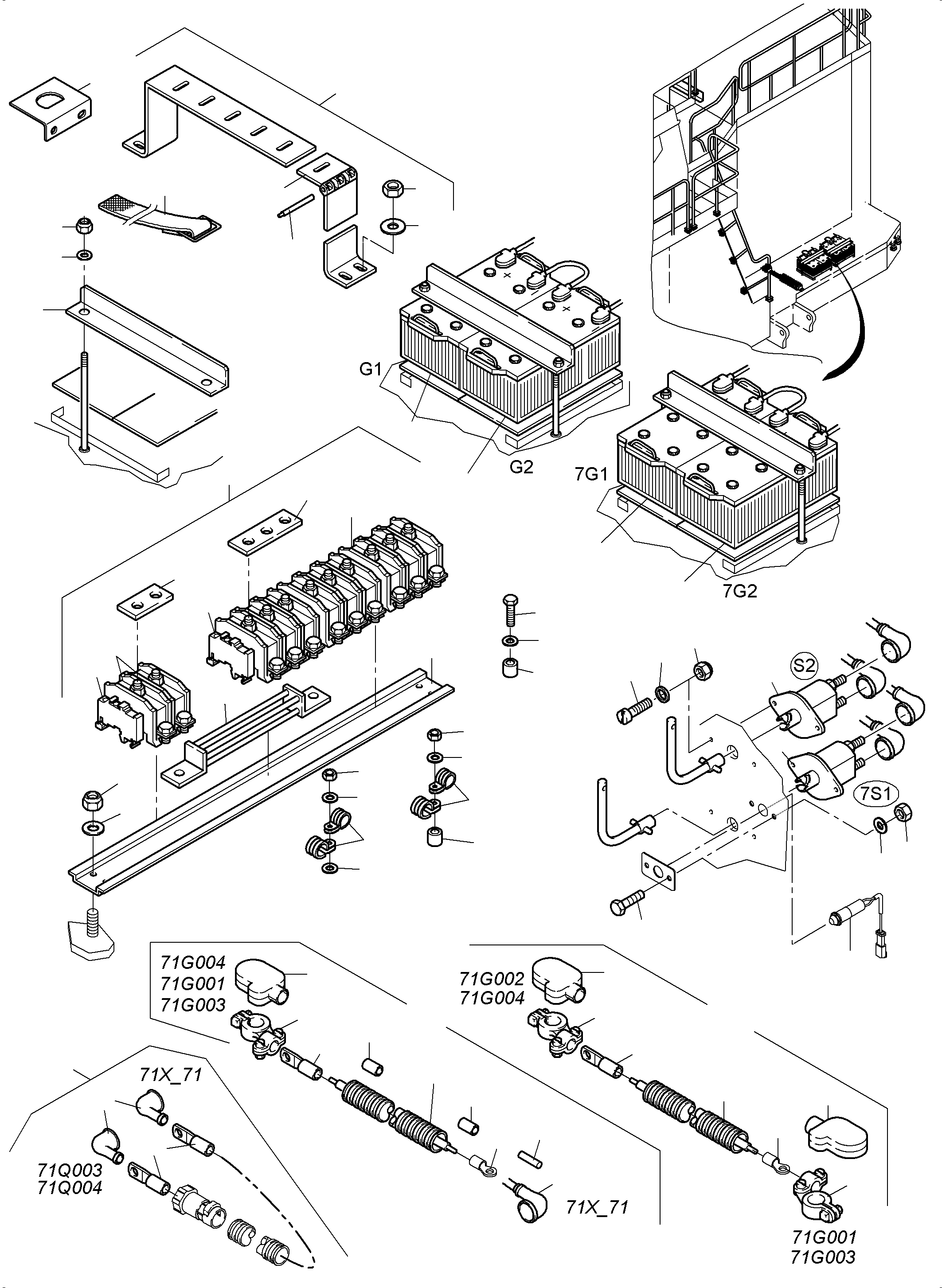 Фиксатор 975 570 40 KOMATSU