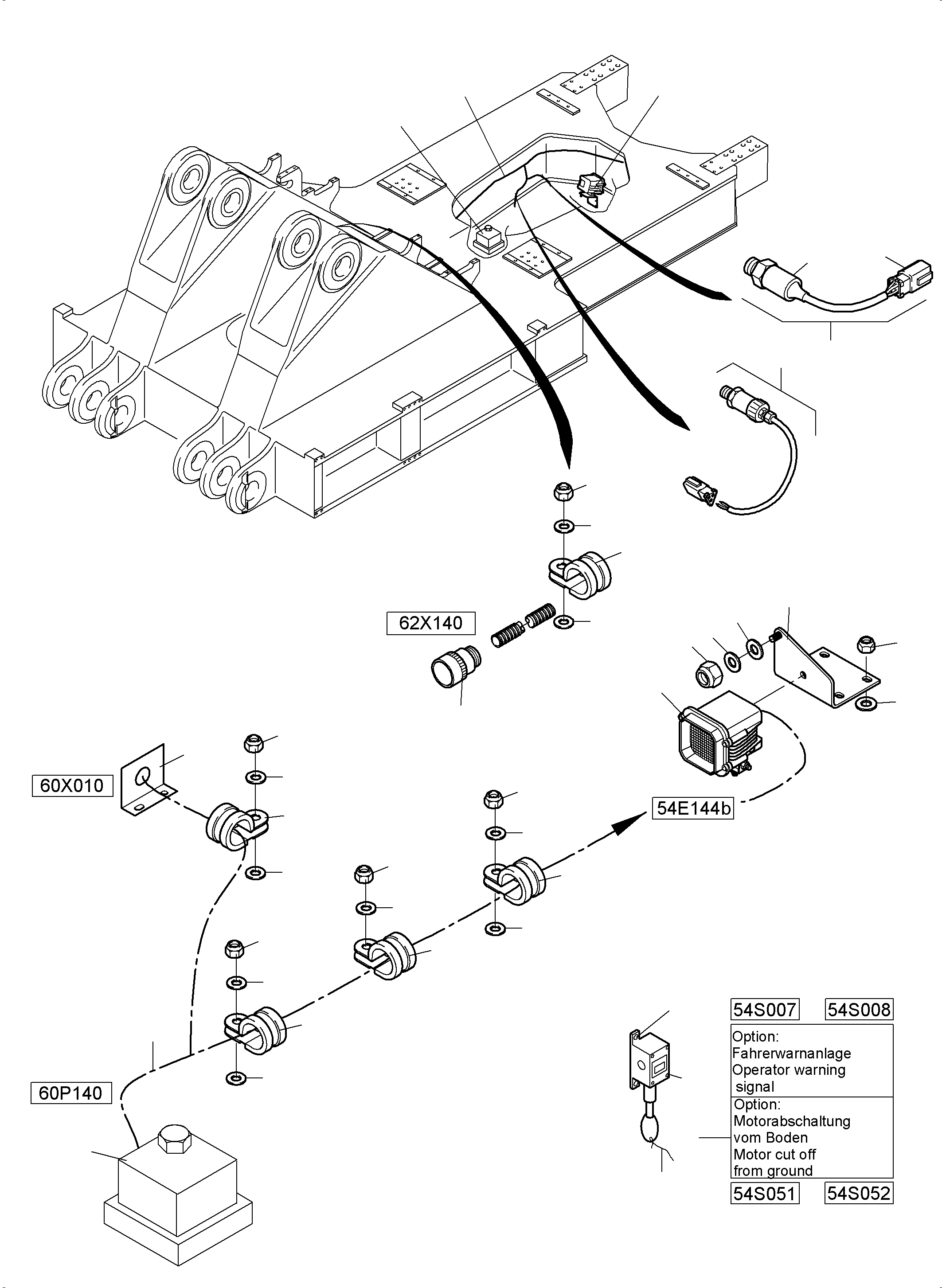 Фиксатор 975 564 40 KOMATSU