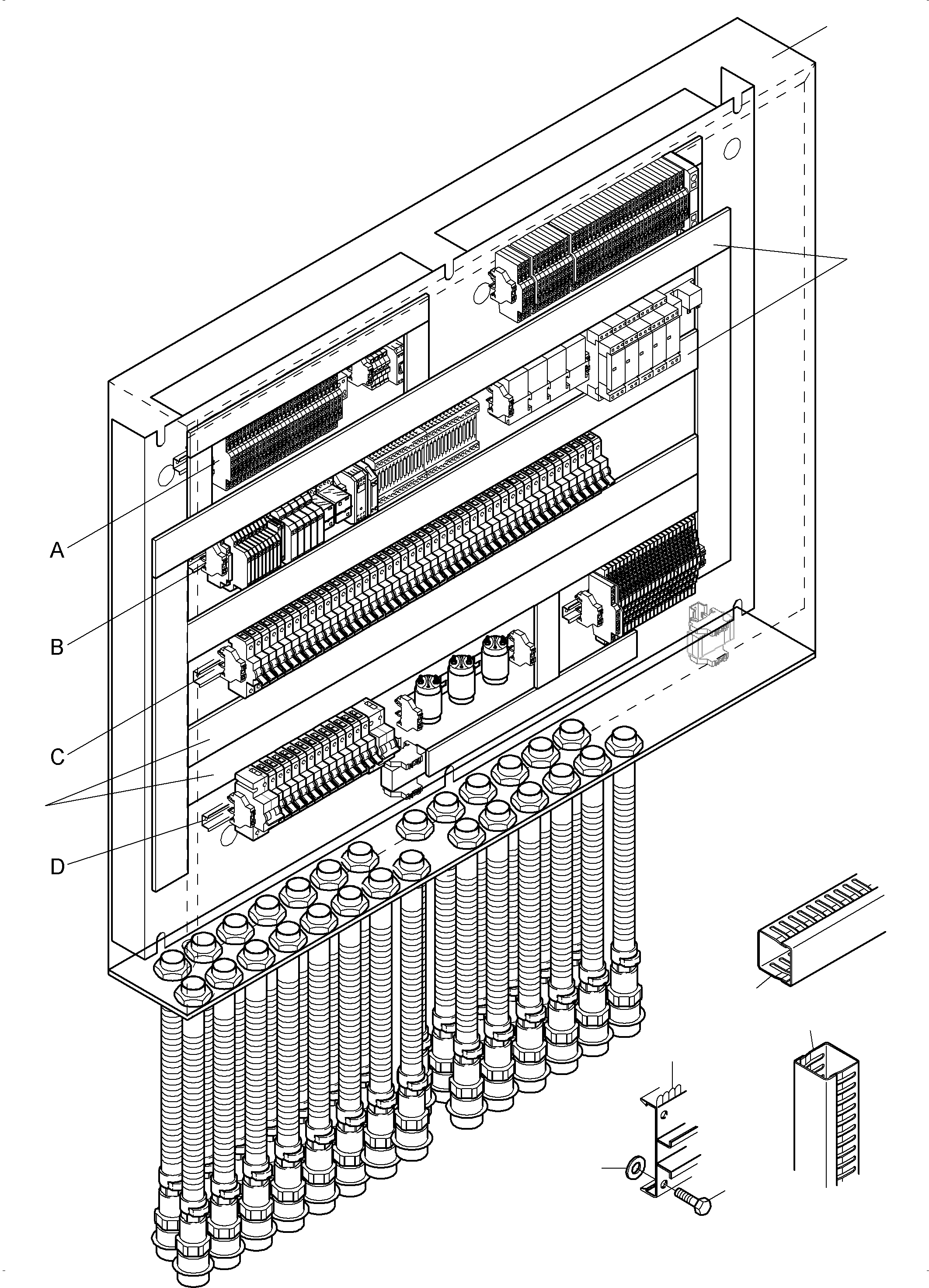 Wire end ferrule 950 884 40 KOMATSU